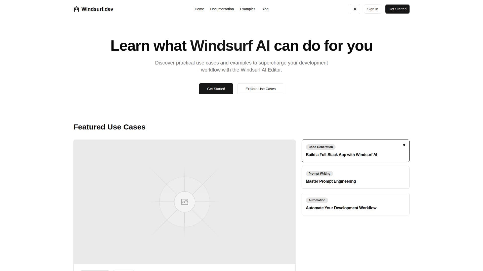 Windsurf AI Editor screenshot