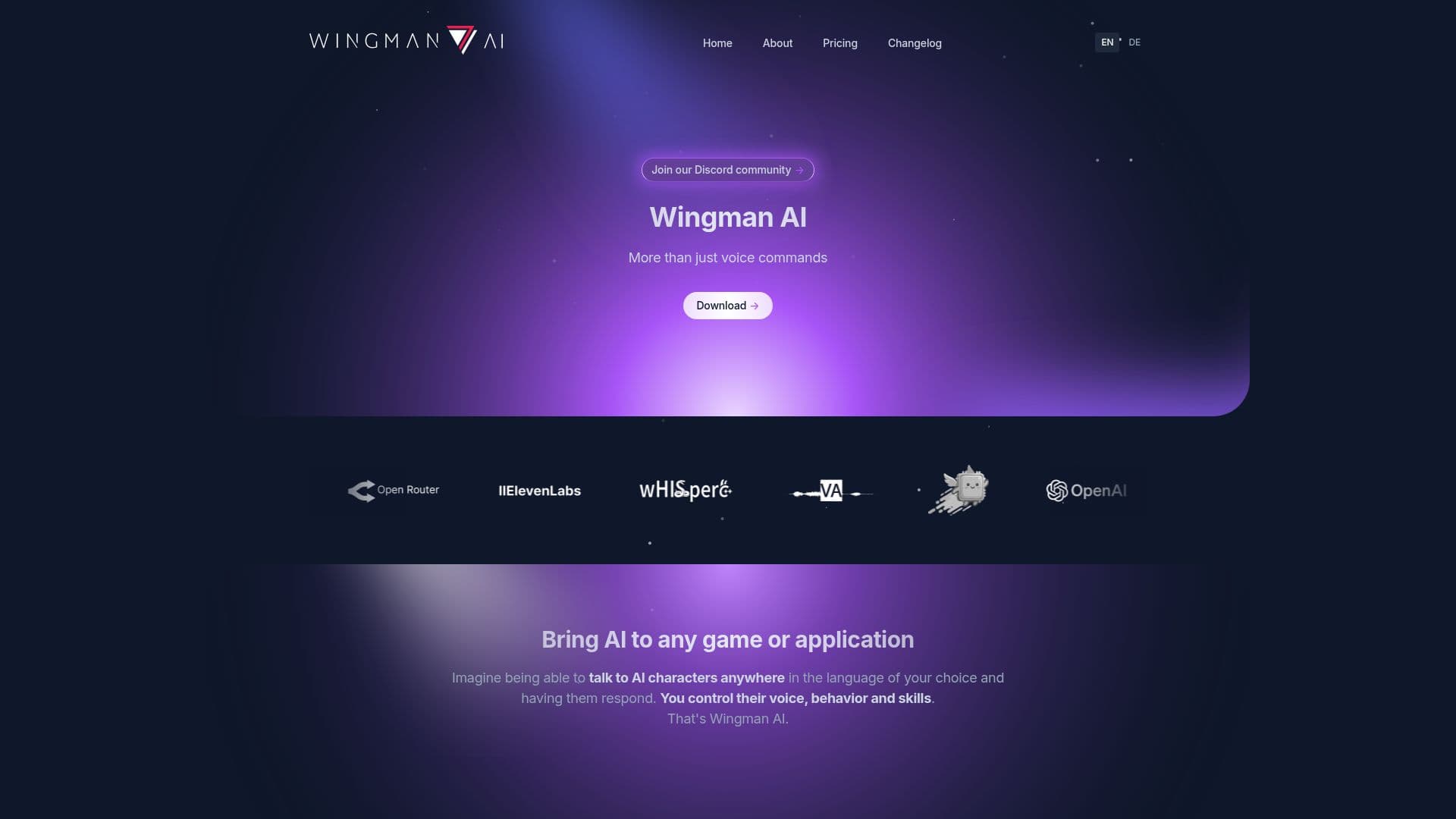 Wingman AI screenshot