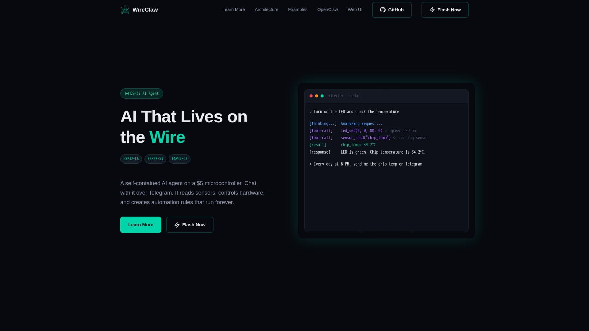 WireClaw screenshot