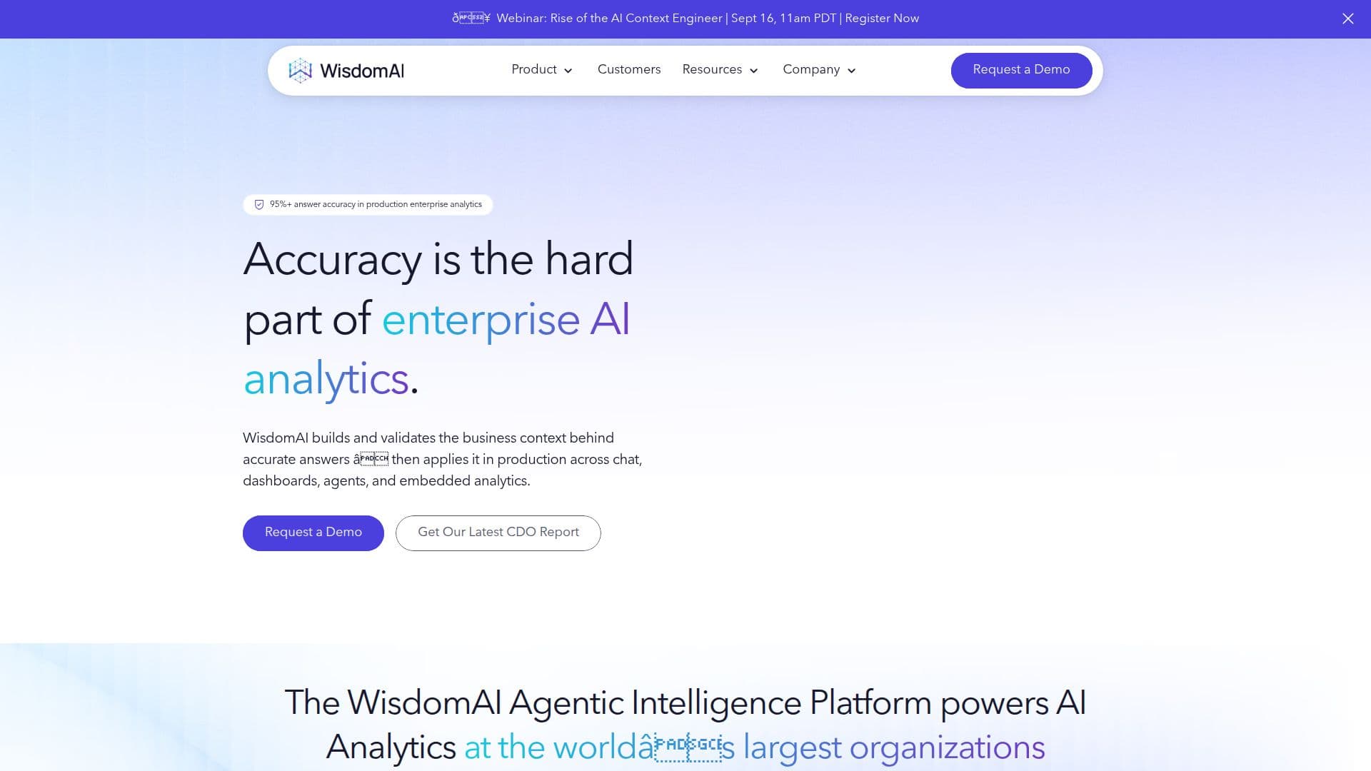 Wisdom AI screenshot