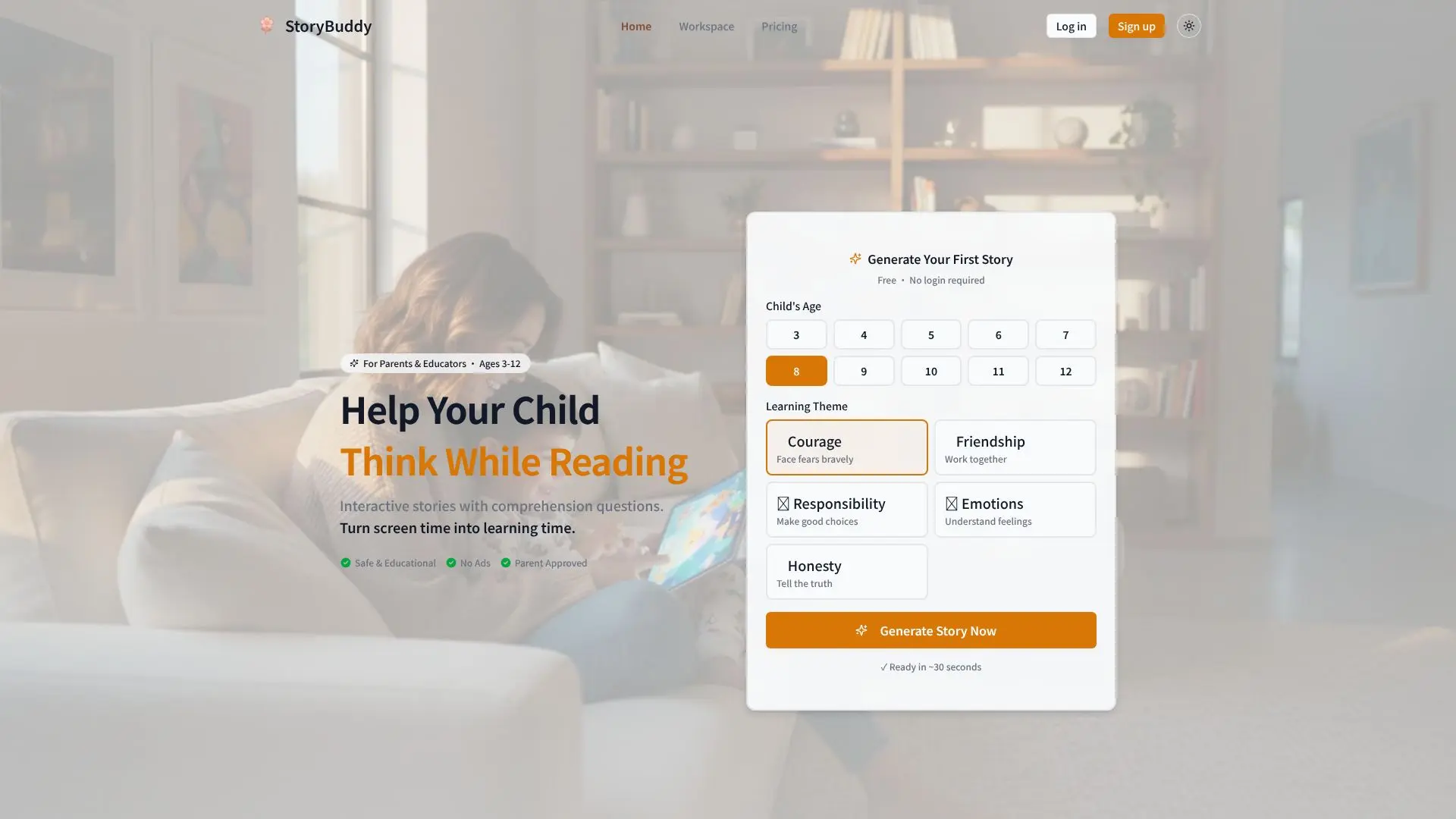StoryBuddy screenshot