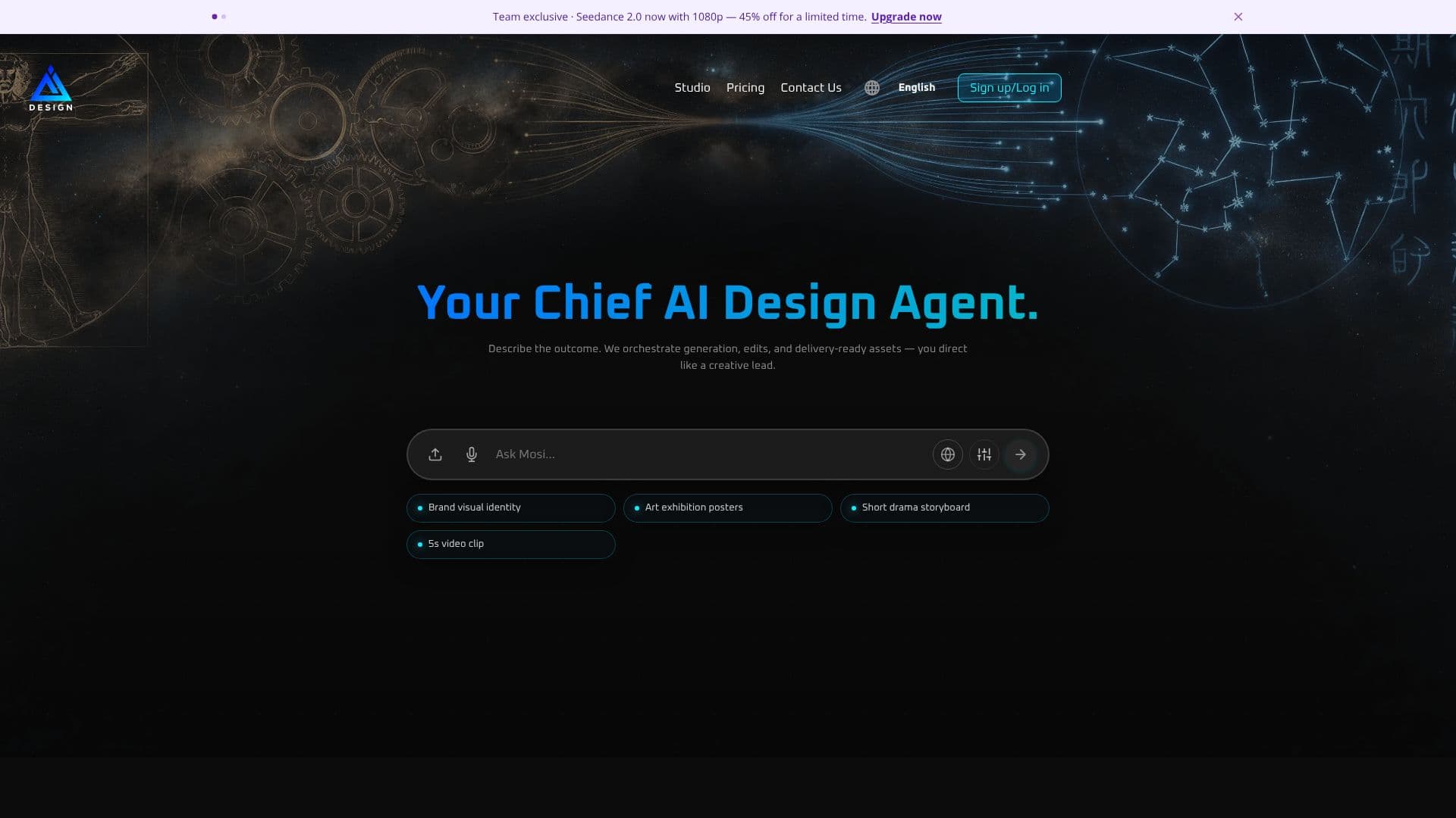 Screenshot von AI Designs Studio