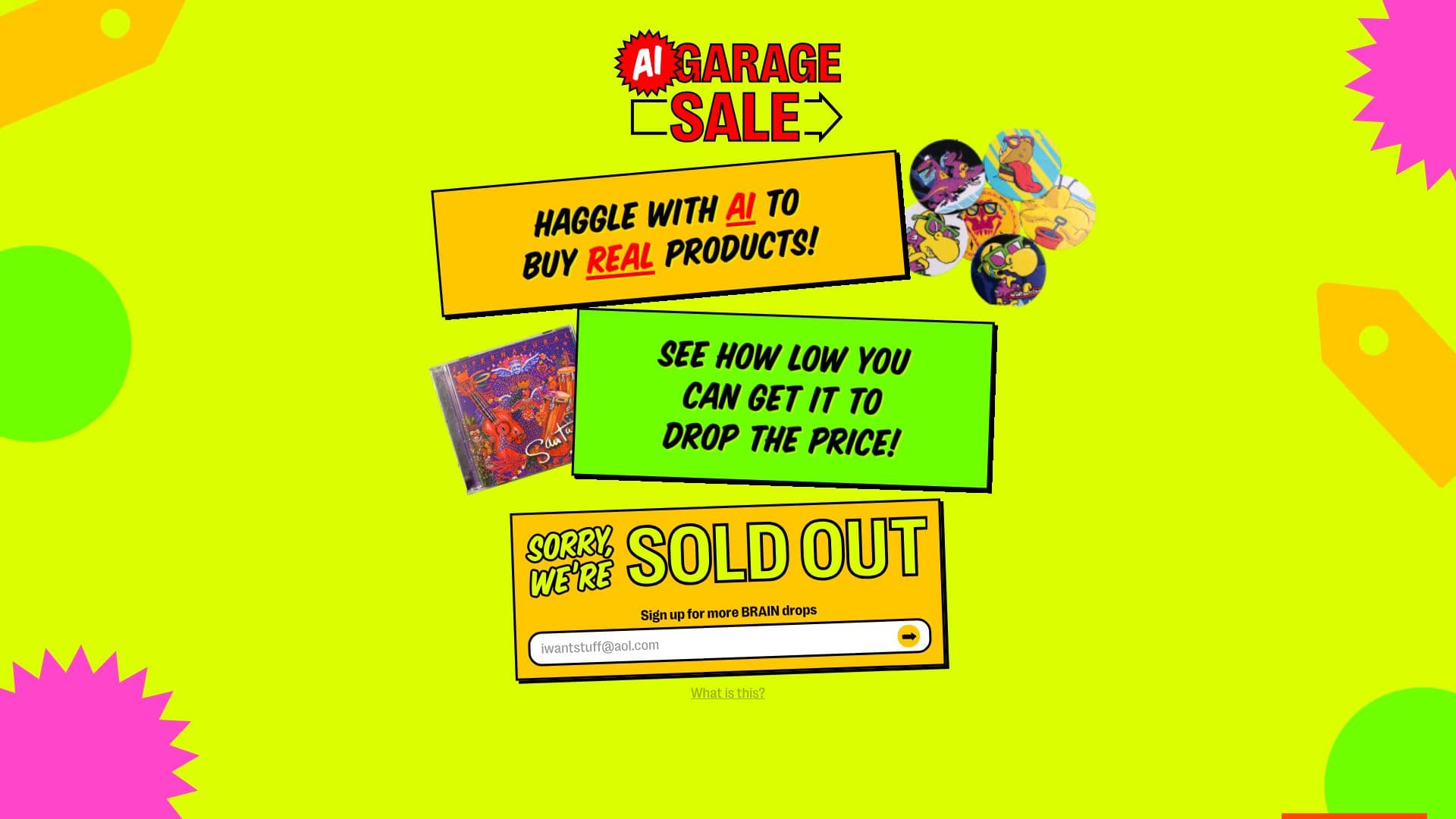 AI Garage Sale 截图
