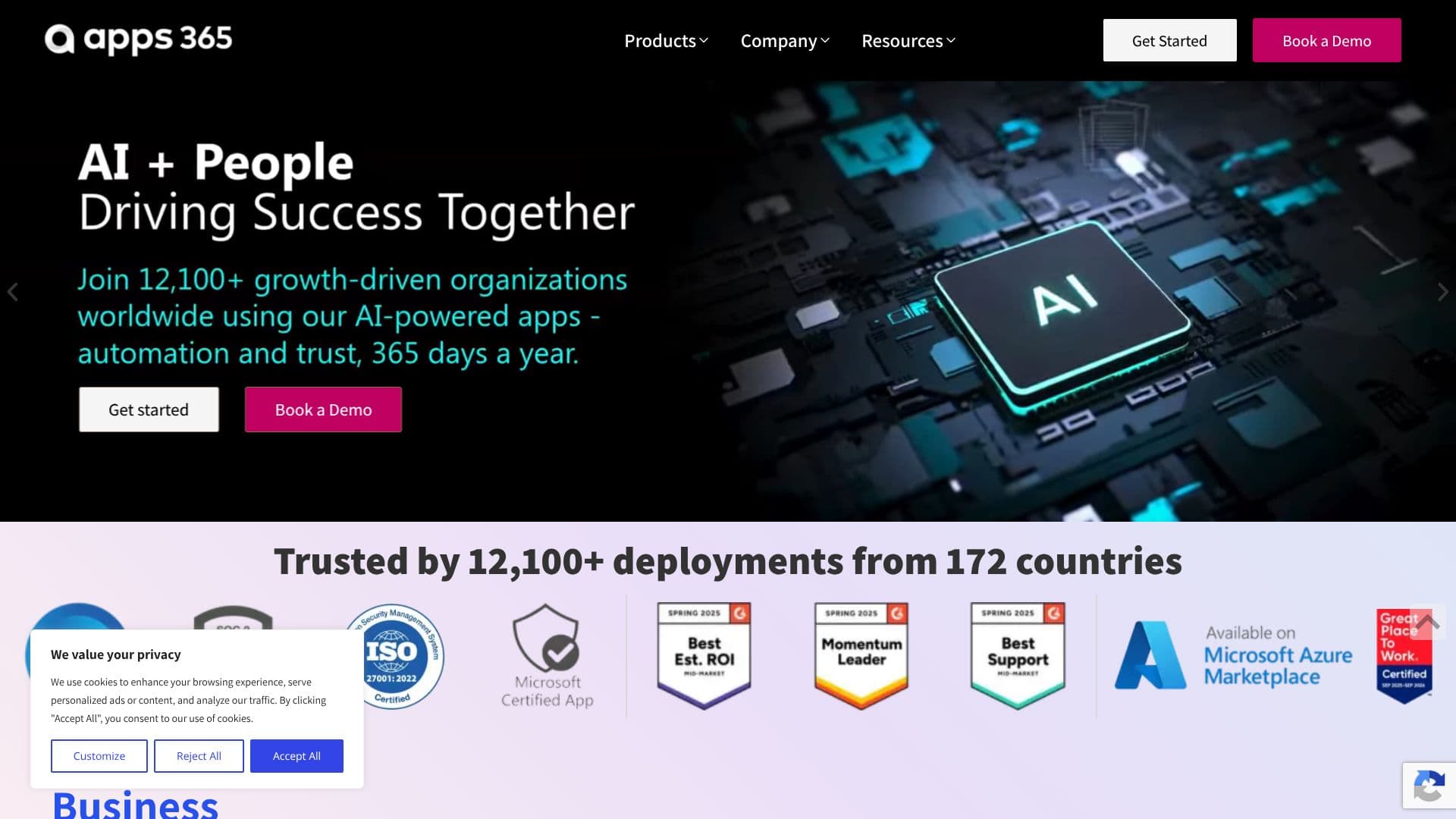 Screenshot von Apps365: SharePoint Business & HR Apps