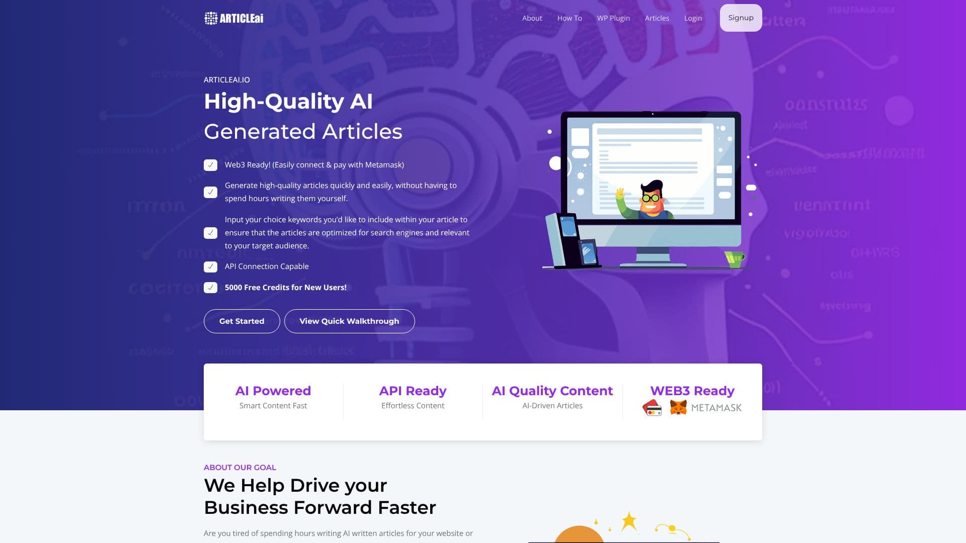 ArticleAI.io screenshot