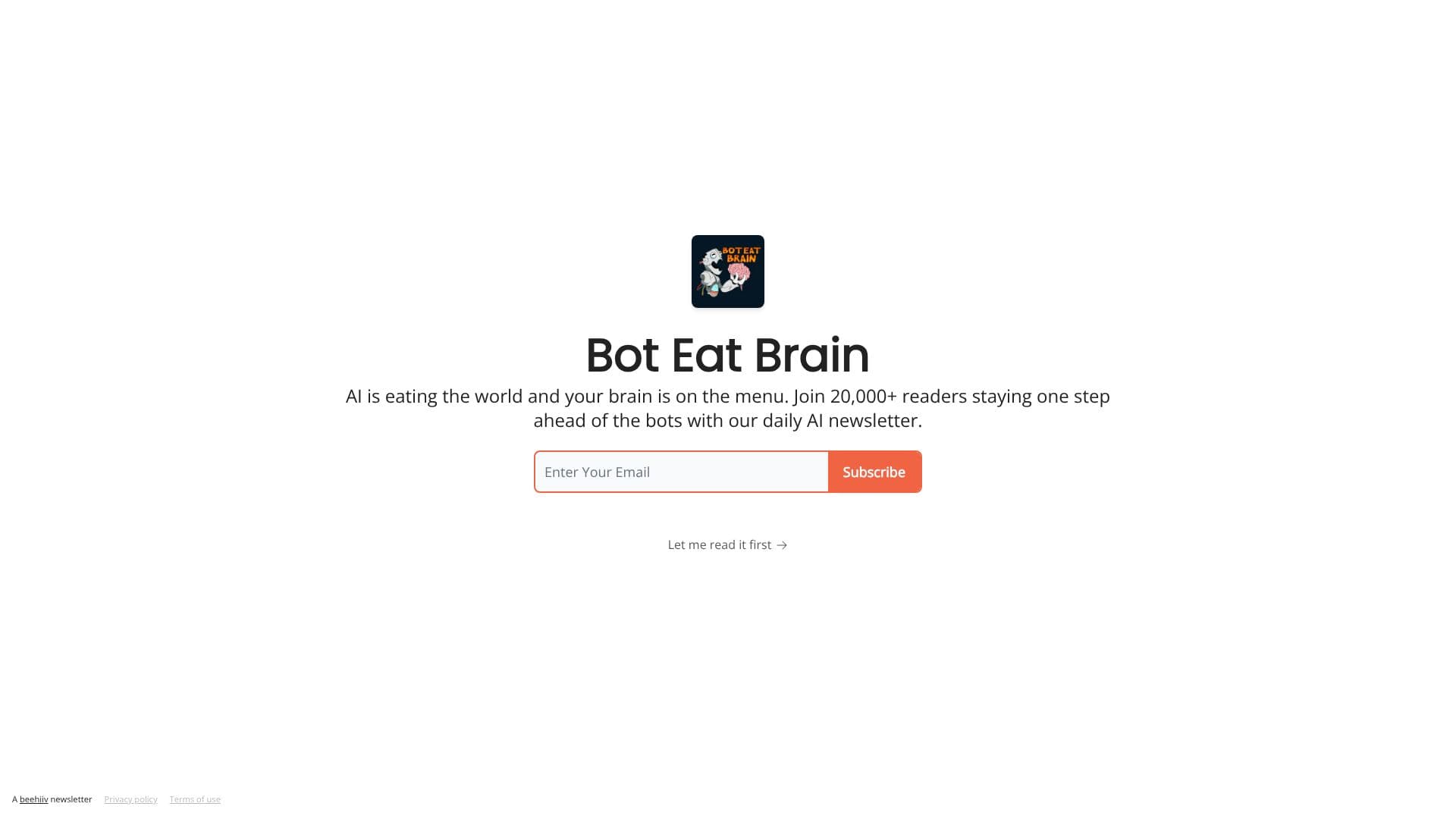 Bot Eat Brain screenshot