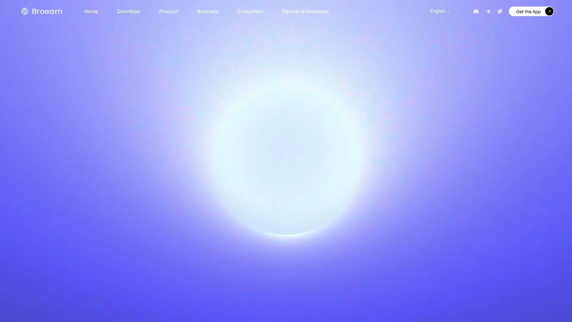 Screenshot von Broearn Browser für Web3.0