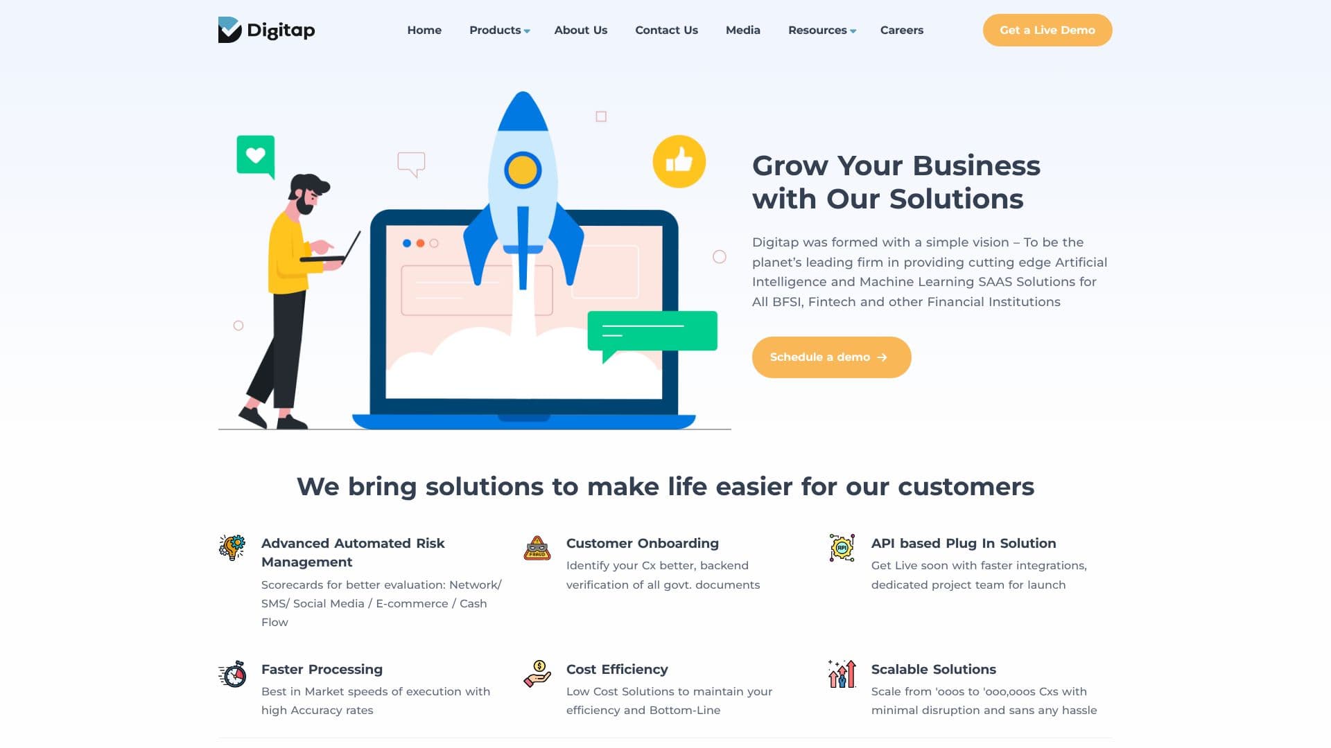 Digitap AI API Platform のスクリーンショット