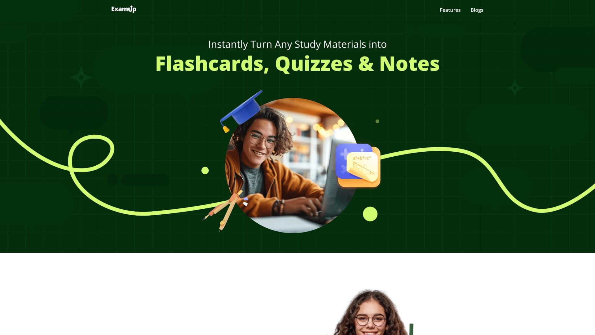 لقطة شاشة لـ ExamUp AI Learning