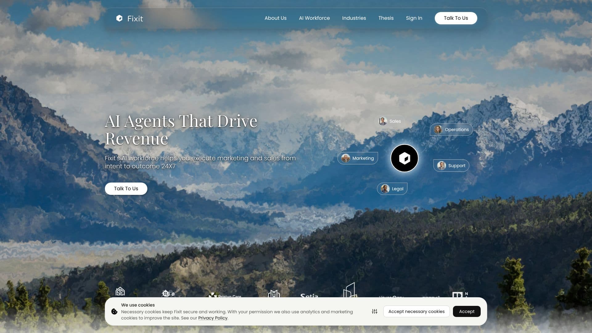 Screenshot von Fixit AI