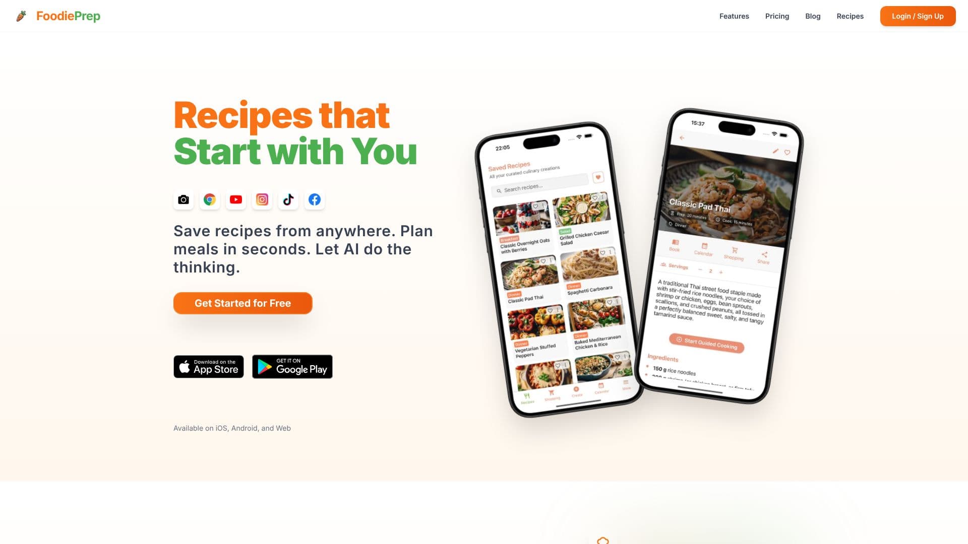 لقطة شاشة لـ FoodiePrep
