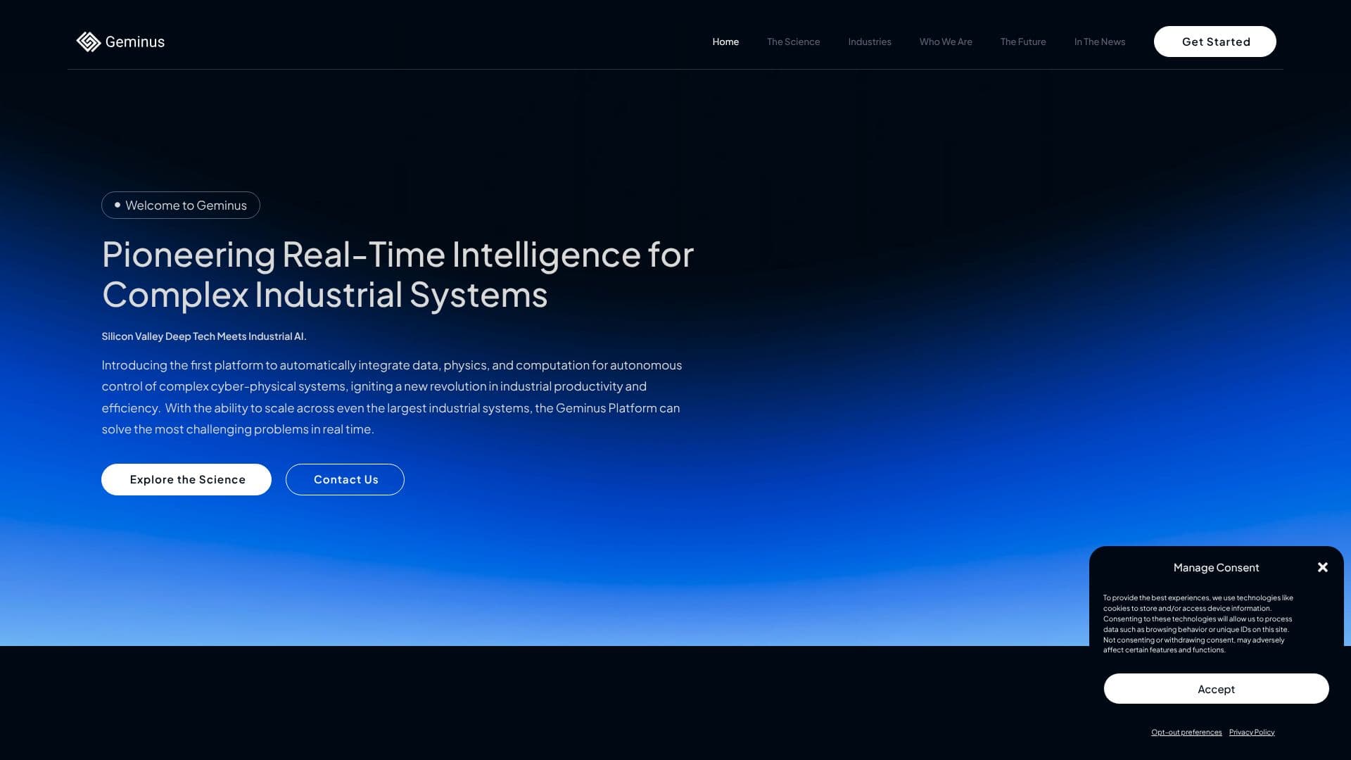 Скриншот Geminus AI: Платформа генеративной инженерии