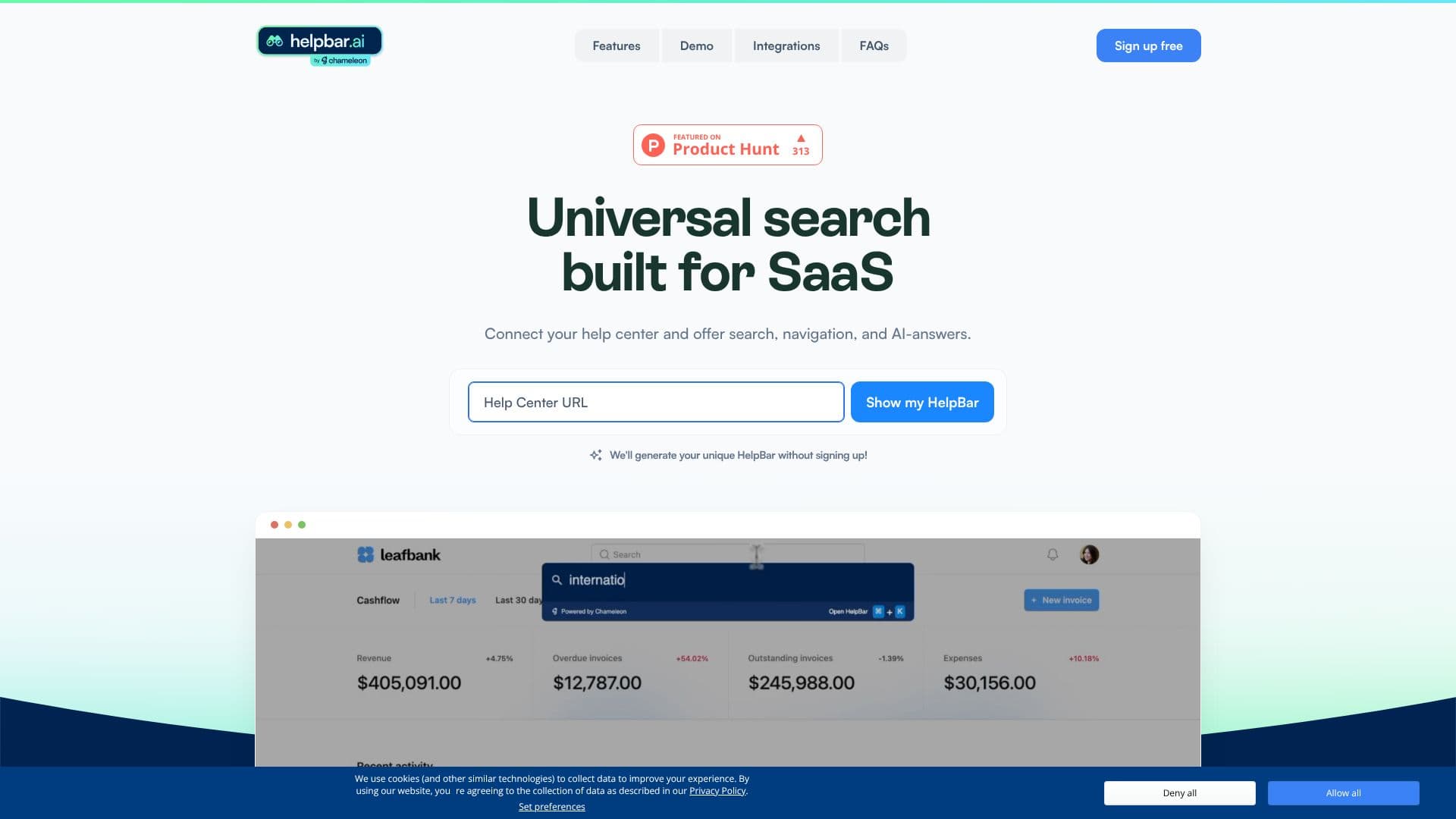 لقطة شاشة لـ Helpbar