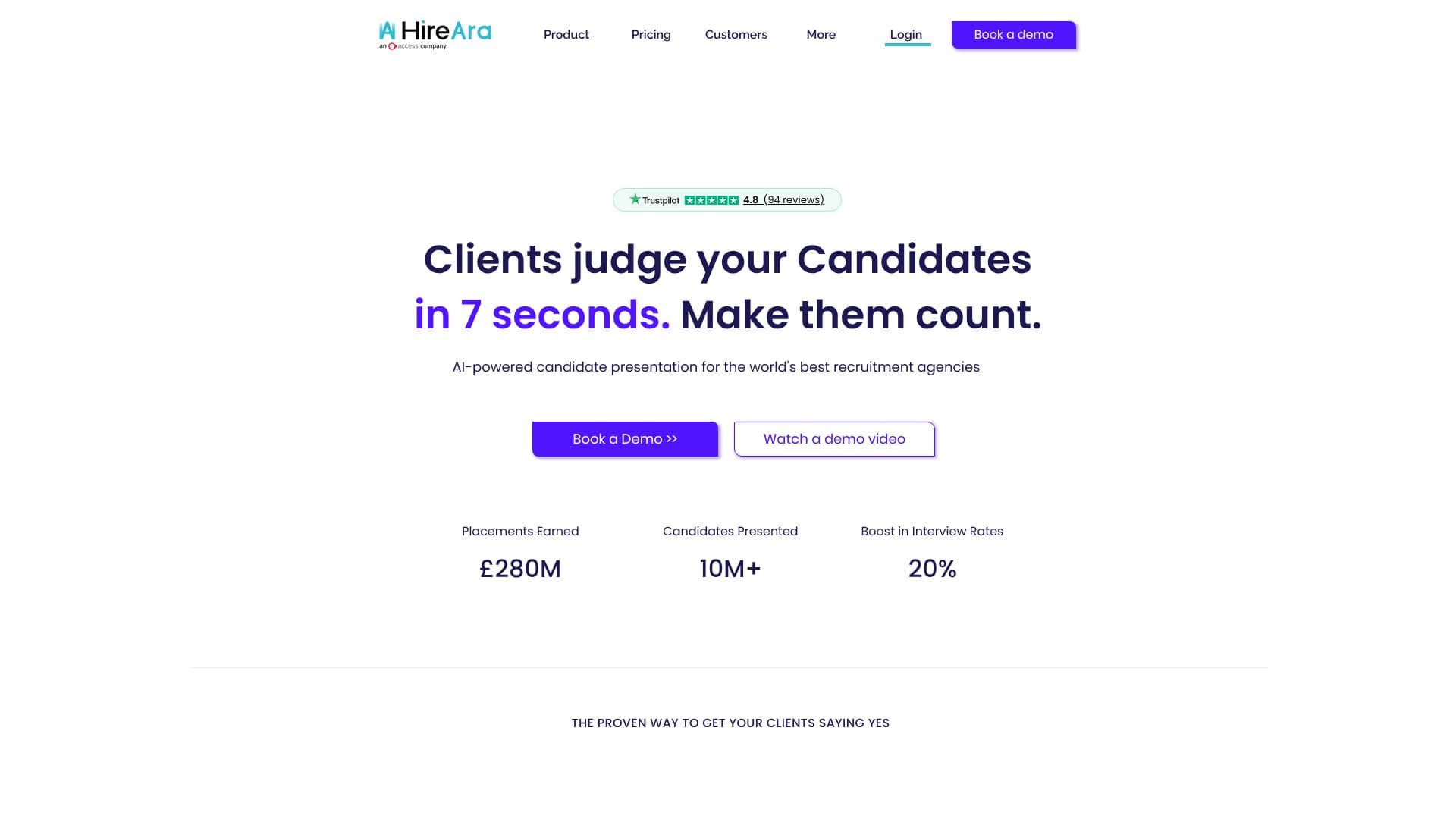 HireAra screenshot