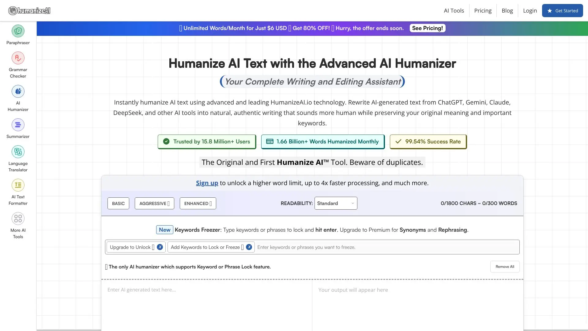 HumanizeAI screenshot