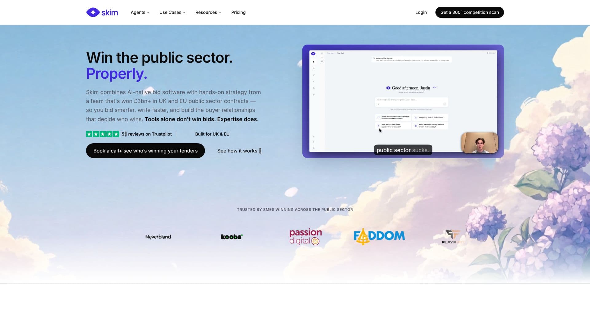 Skim AI 投标软件 截图