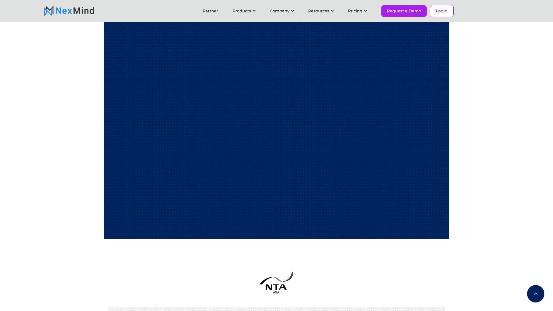 Captura de pantalla de Plataforma SEO con IA Nexmind