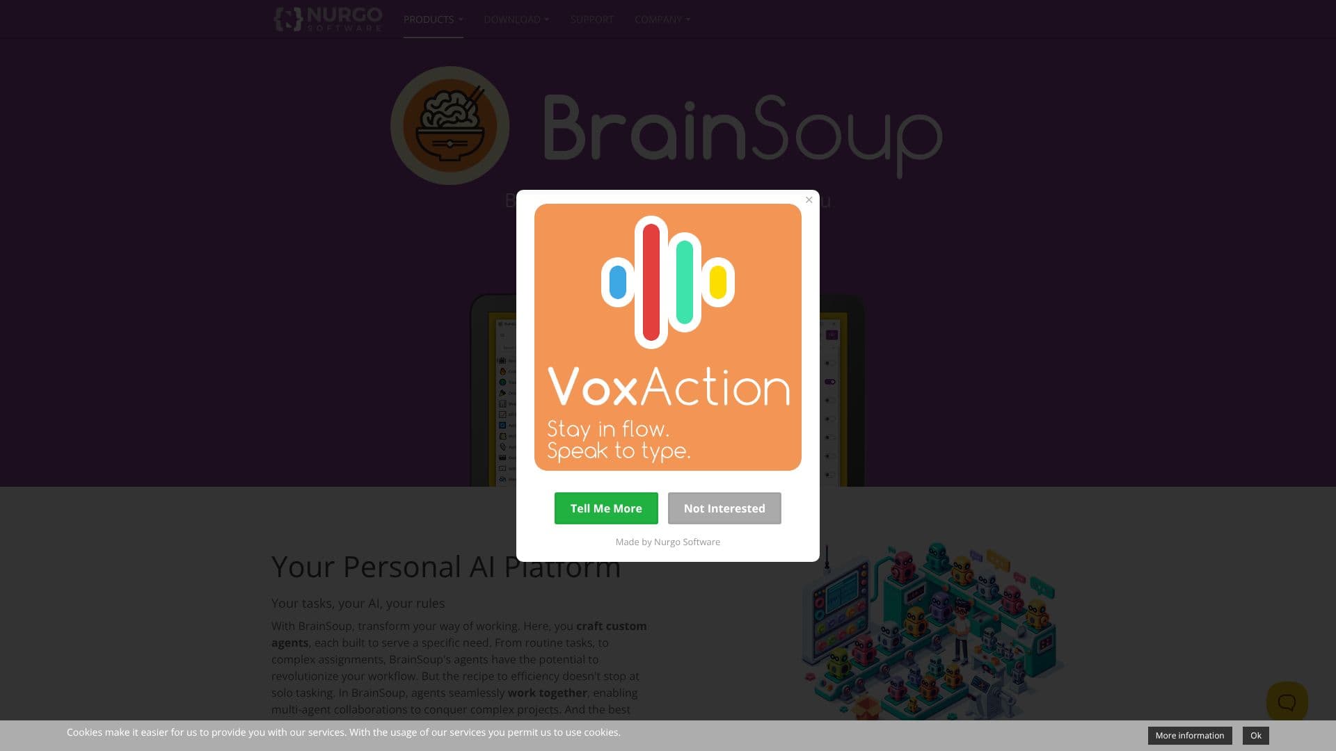 BrainSoup: AI 팀 빌더 스크린샷