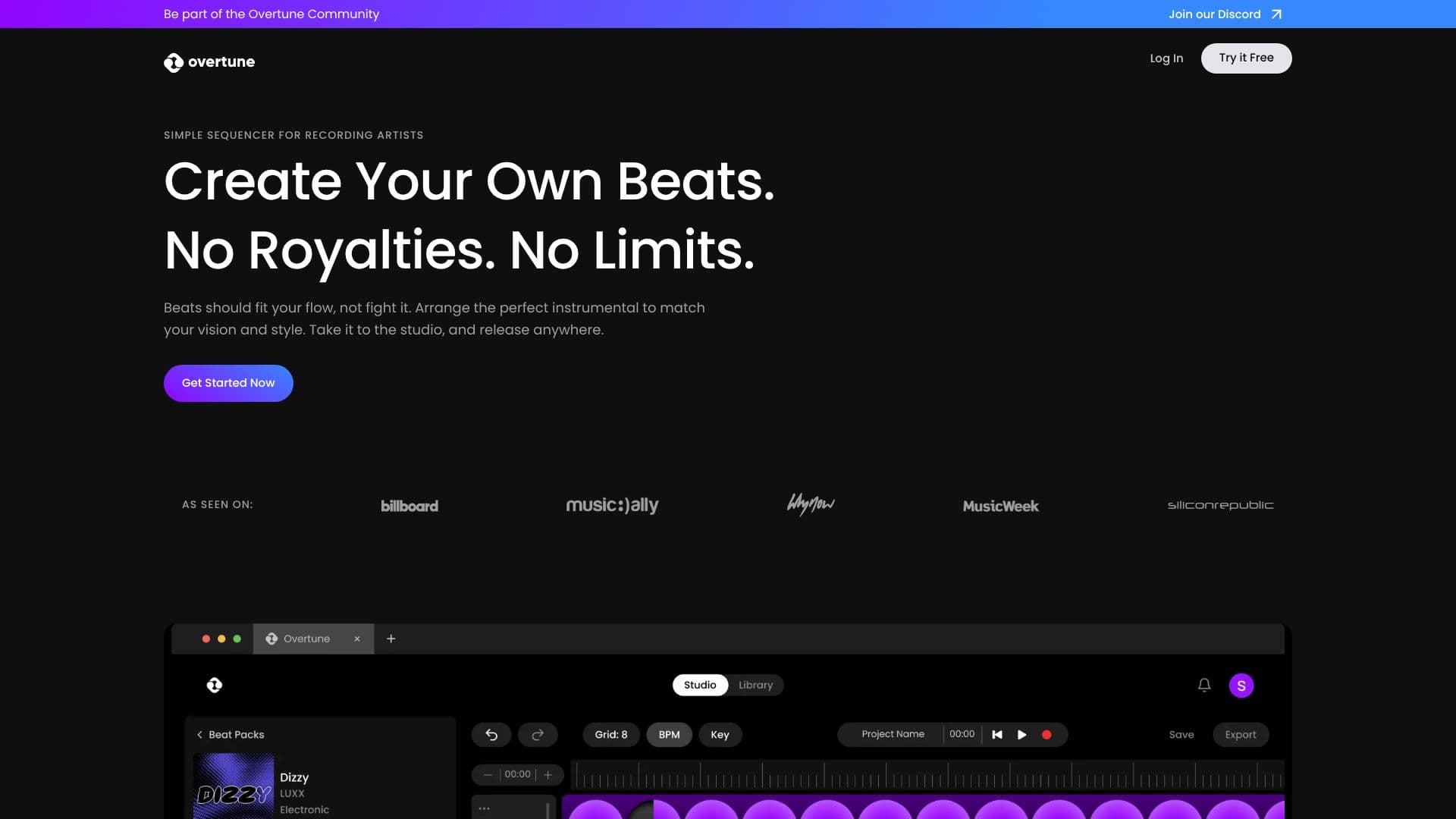 Capture d’écran de Overtune - Simple Beatmaker