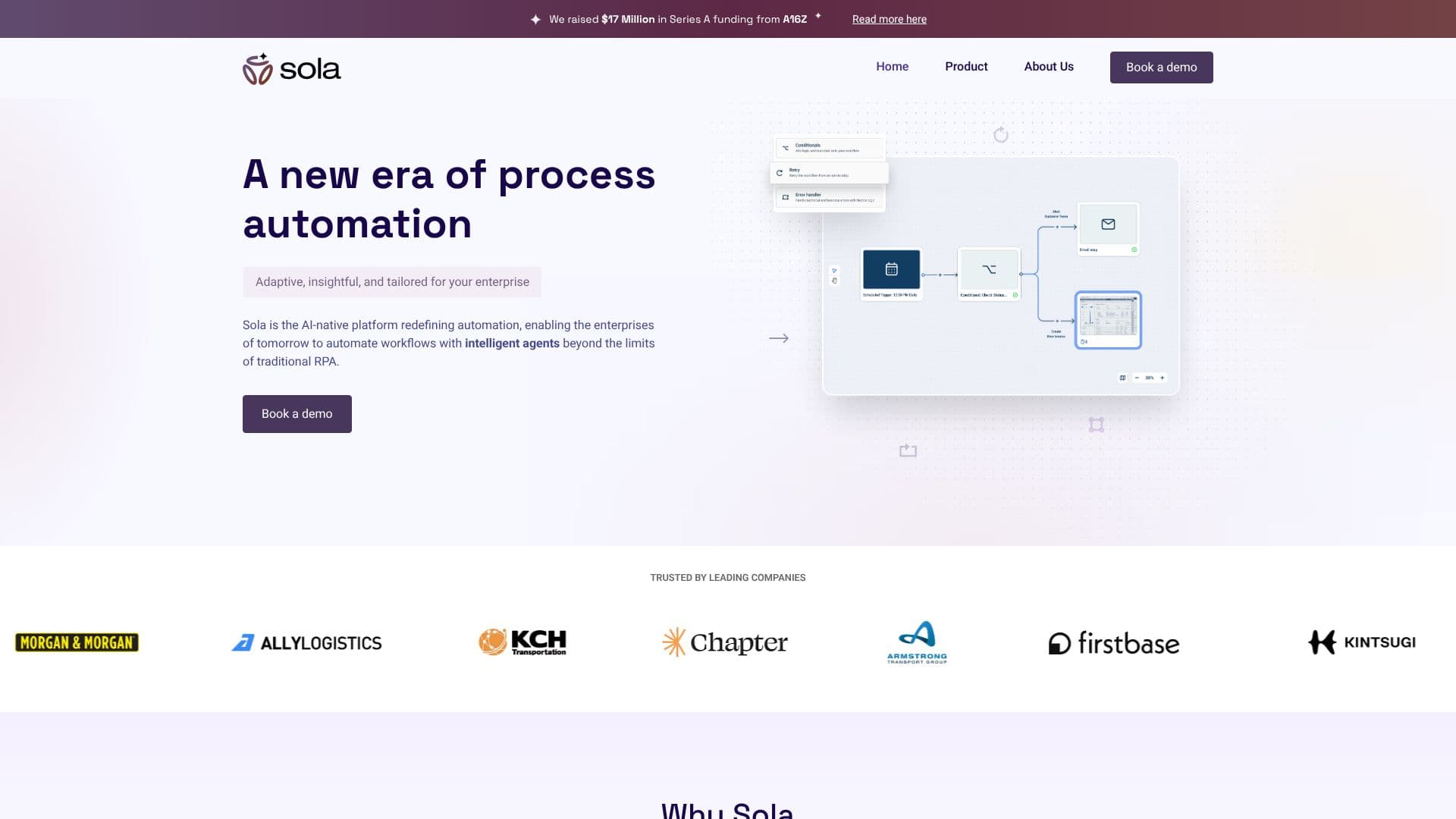 Sola Agentic Automation 截图