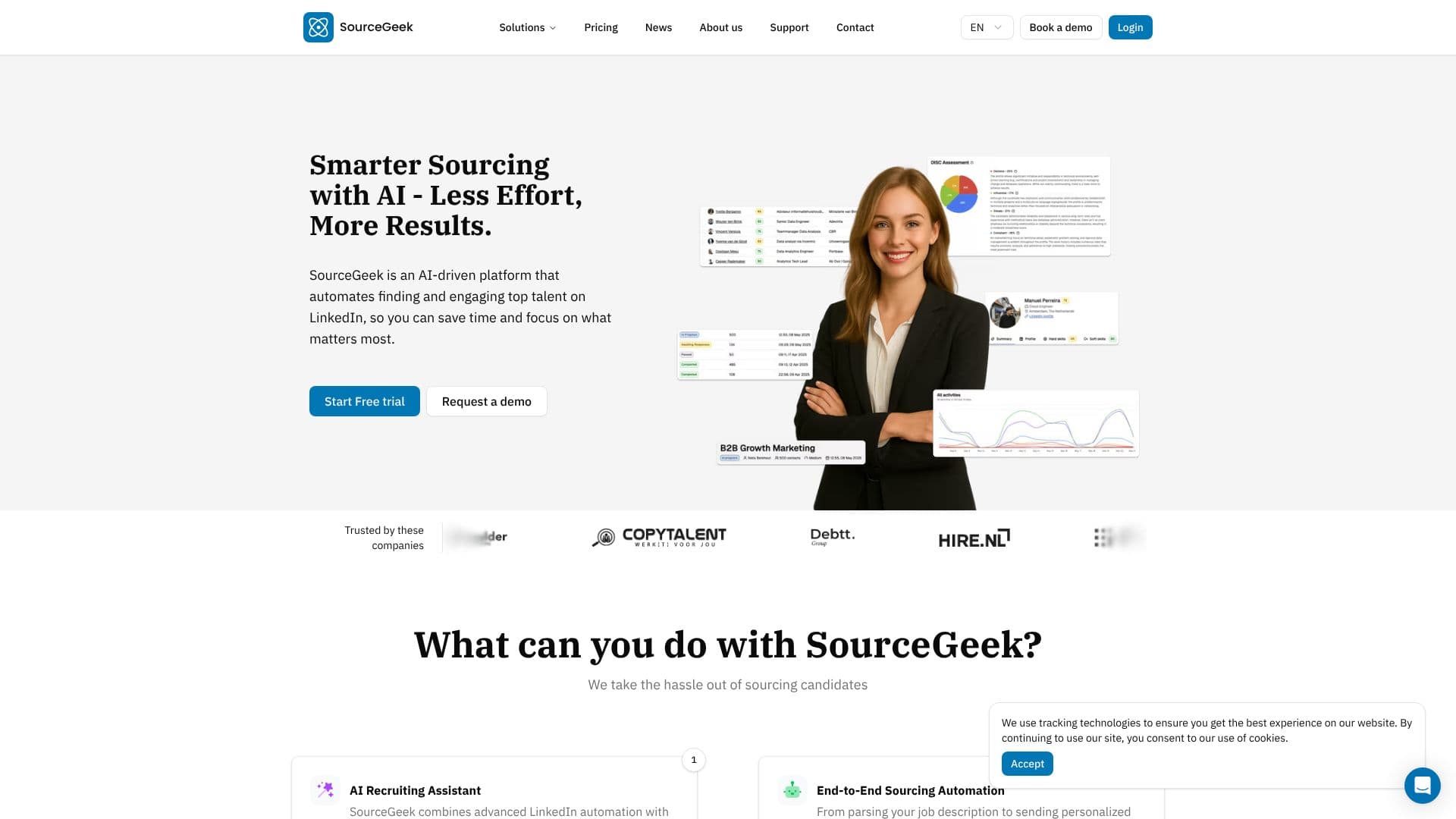 SourceGeek screenshot
