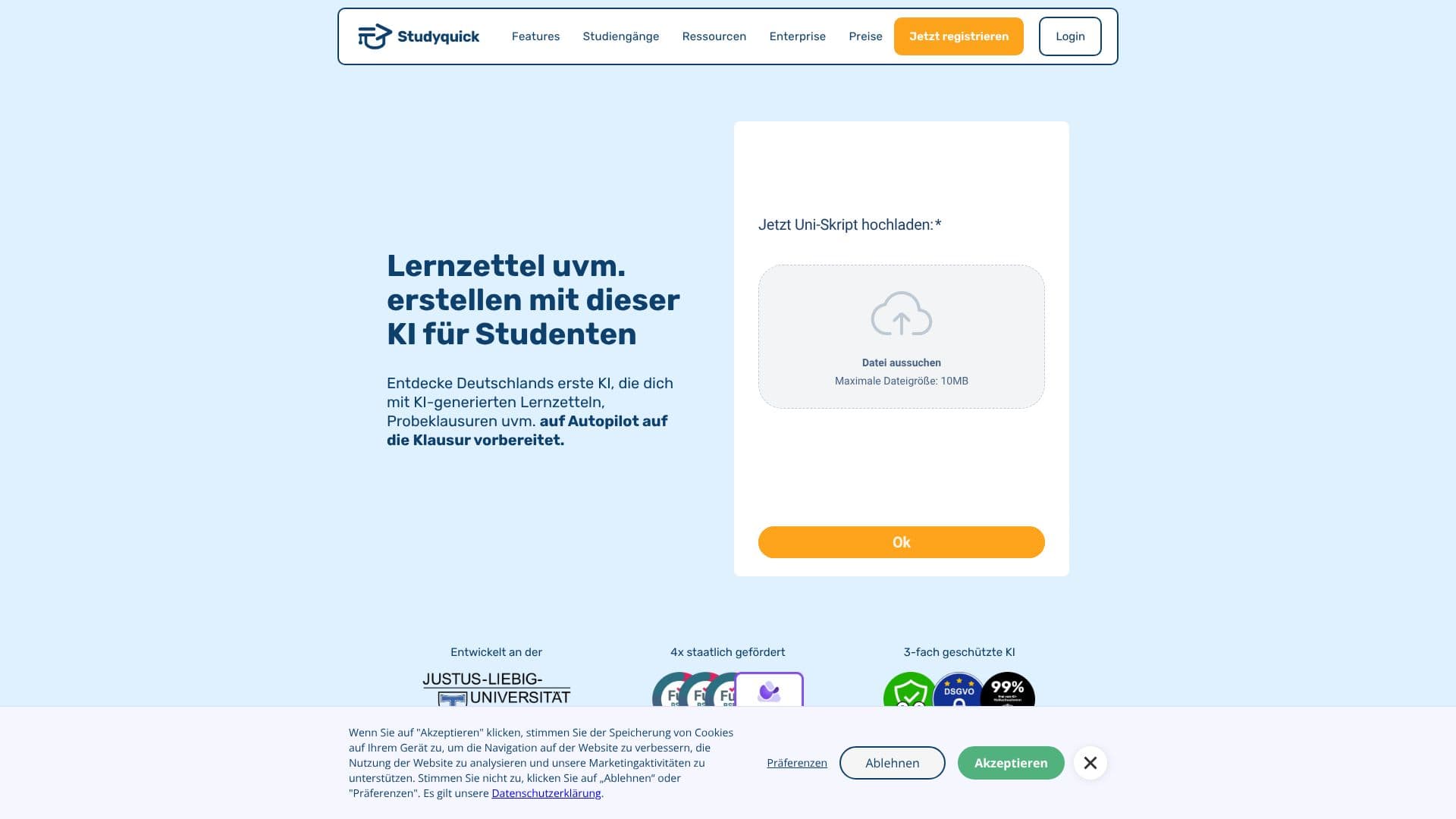 لقطة شاشة لـ Studyquick