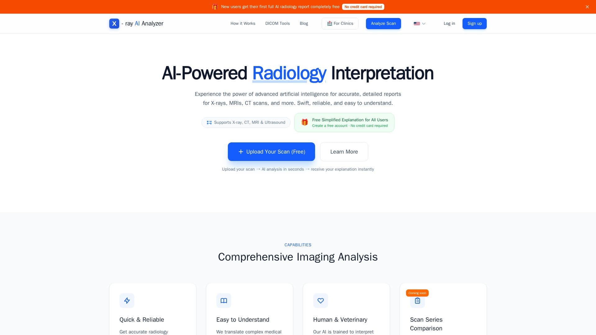 Xray AI Analyzer screenshot