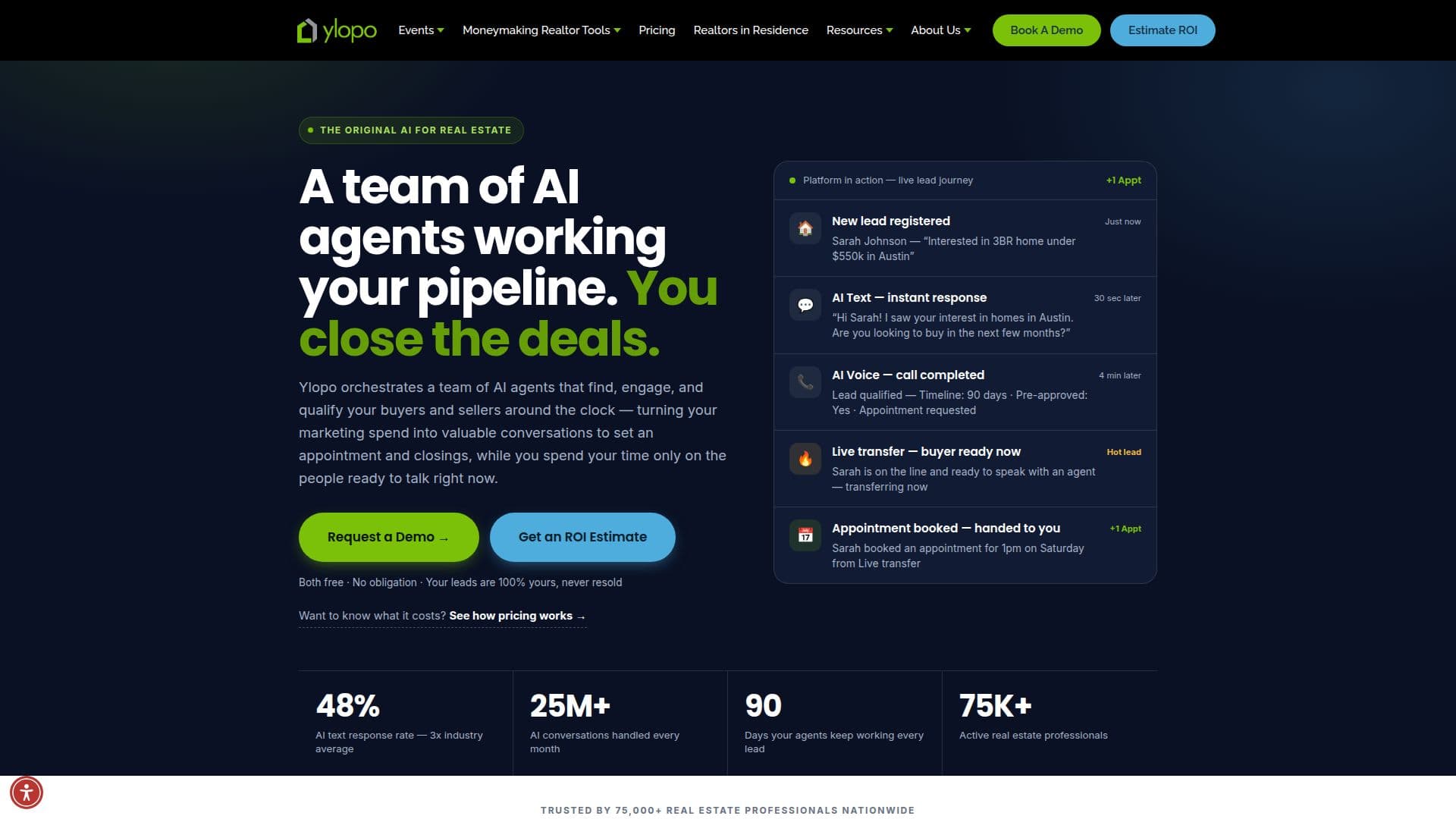 Ylopo screenshot
