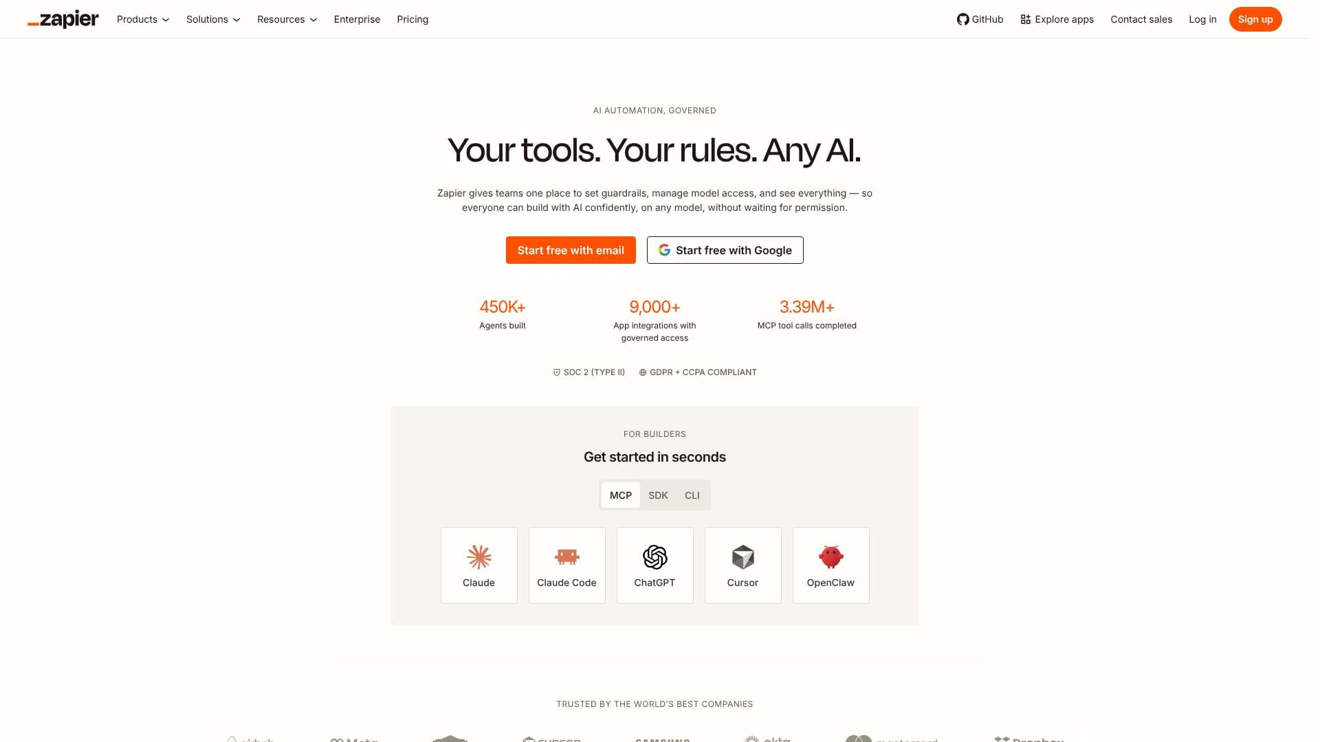 Zapier AI Automation screenshot