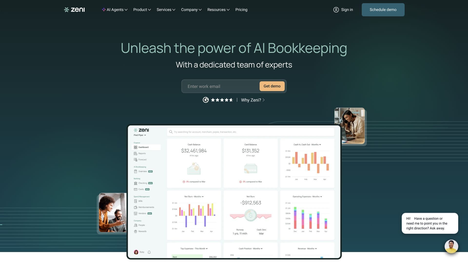 Captura de pantalla de Zeni AI Bookkeeping