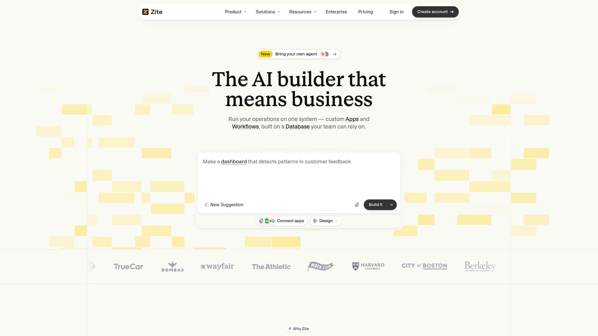 Zite AI Builder screenshot
