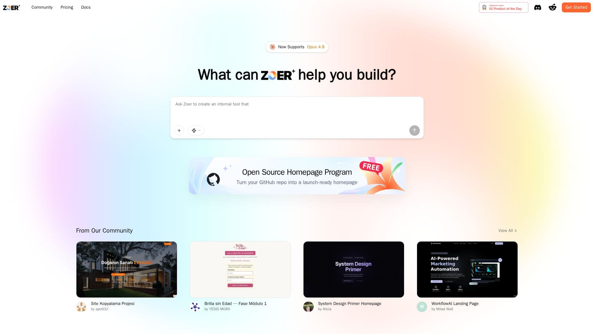 Zoer screenshot
