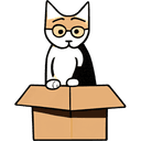 Skeptical Tom AI Cat logo