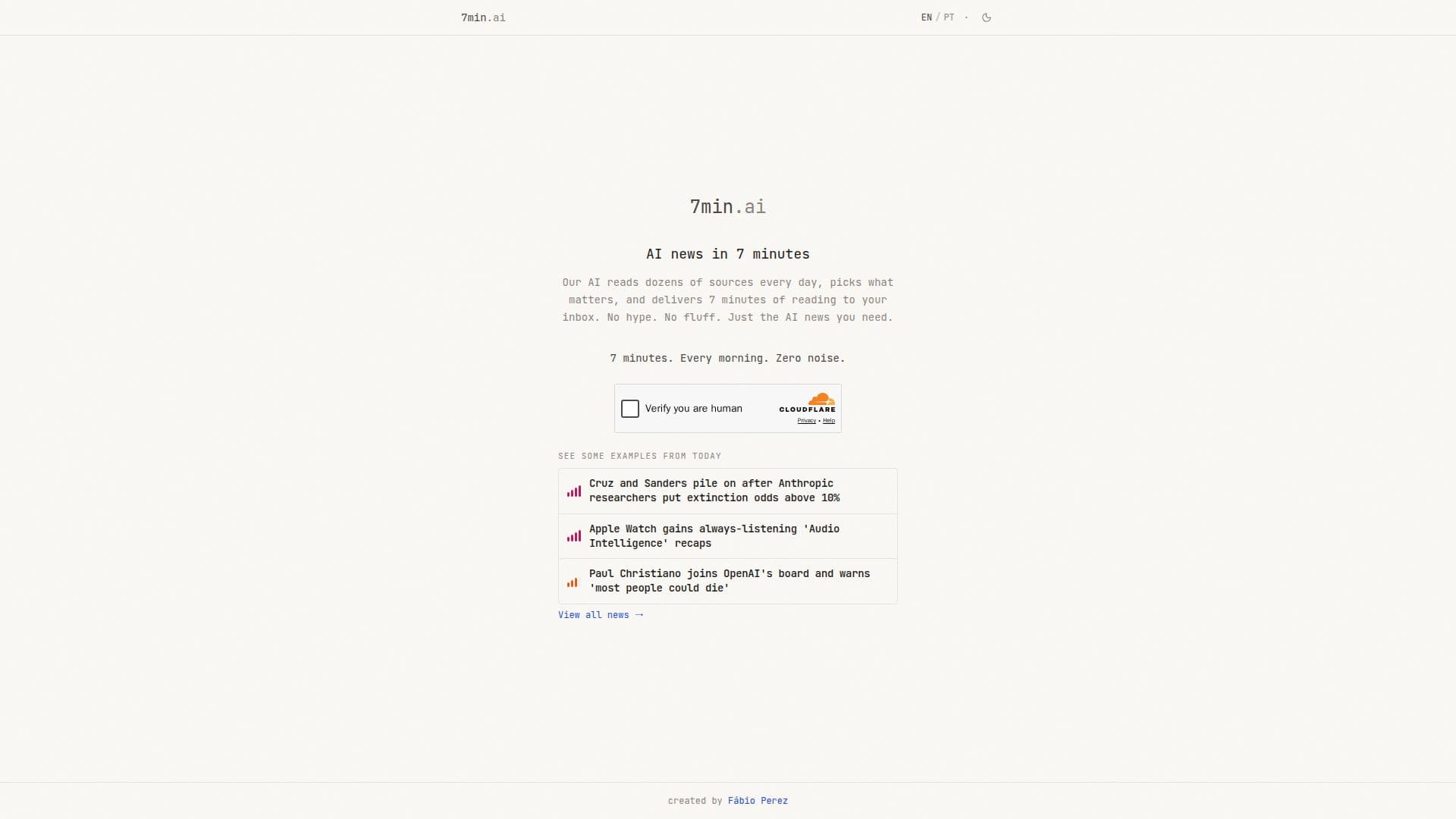 7min.ai — Bulletin Quotidien sur l'IA screenshot
