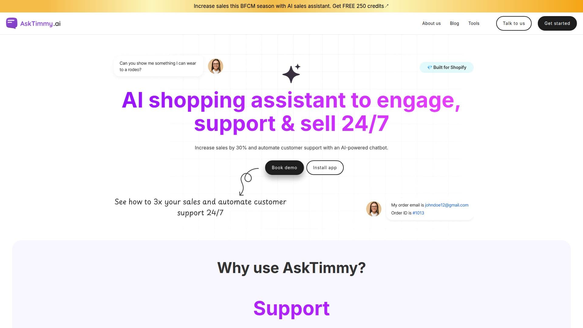 Assistente de Compras AskTimmy AI screenshot