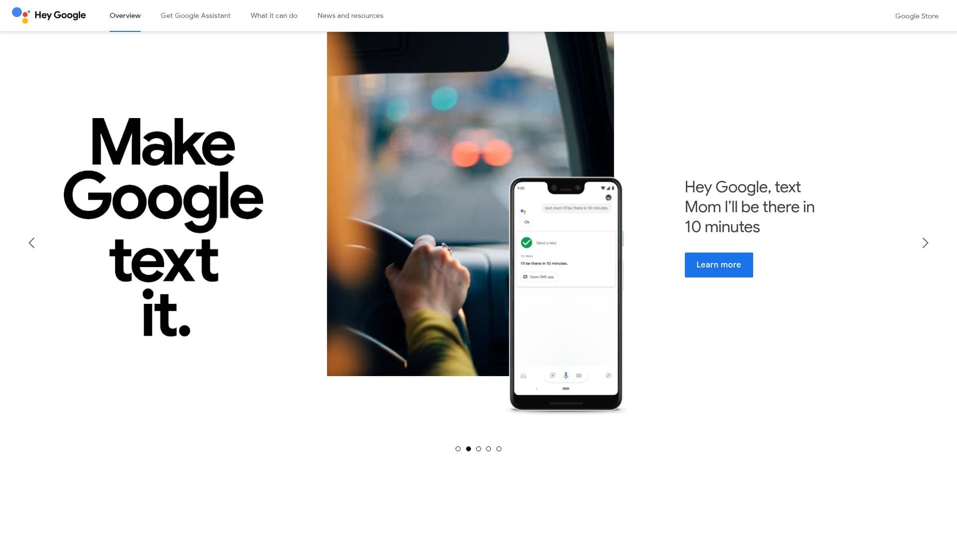 Google Assistant screenshot