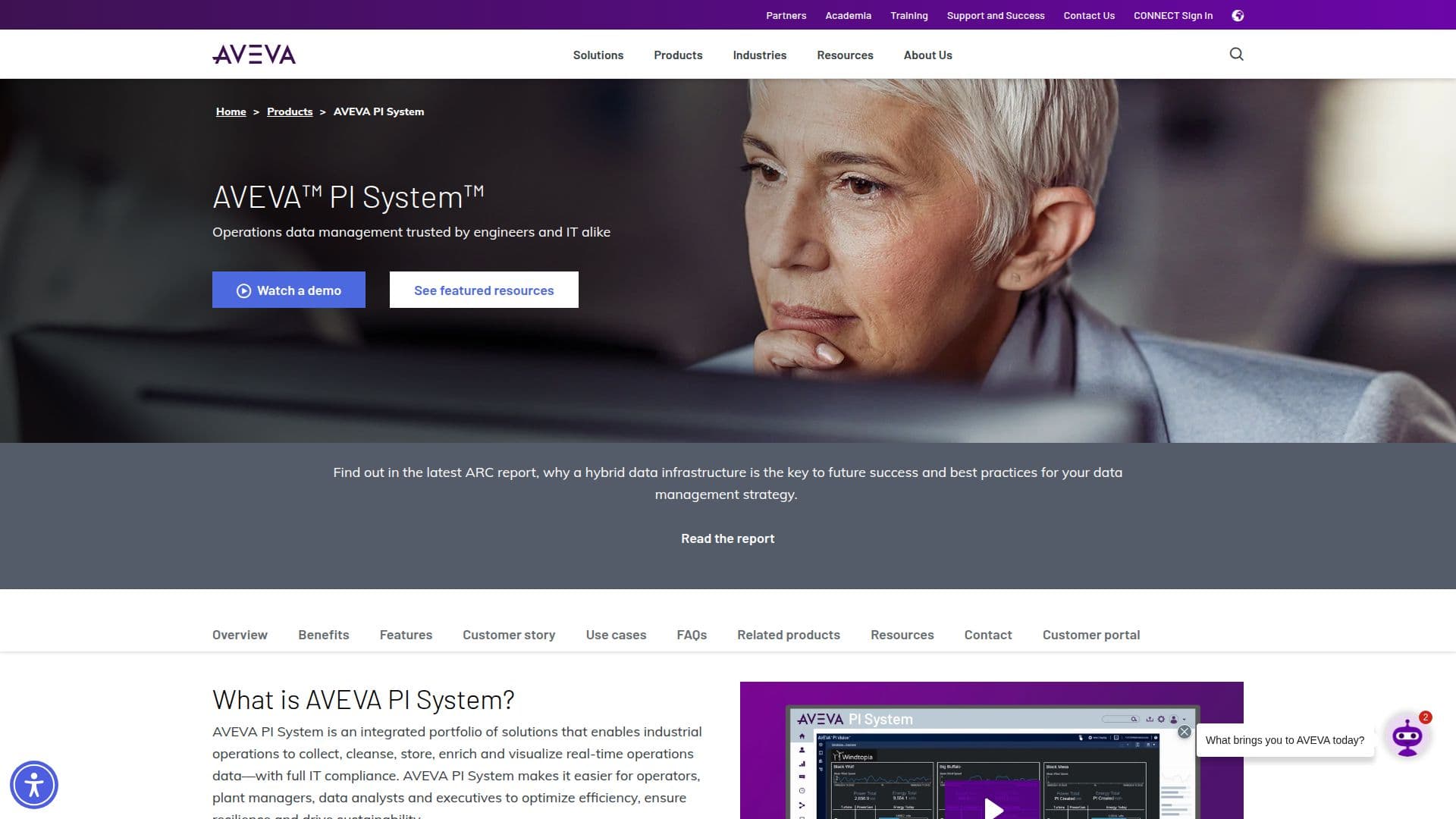 AVEVA PI System screenshot