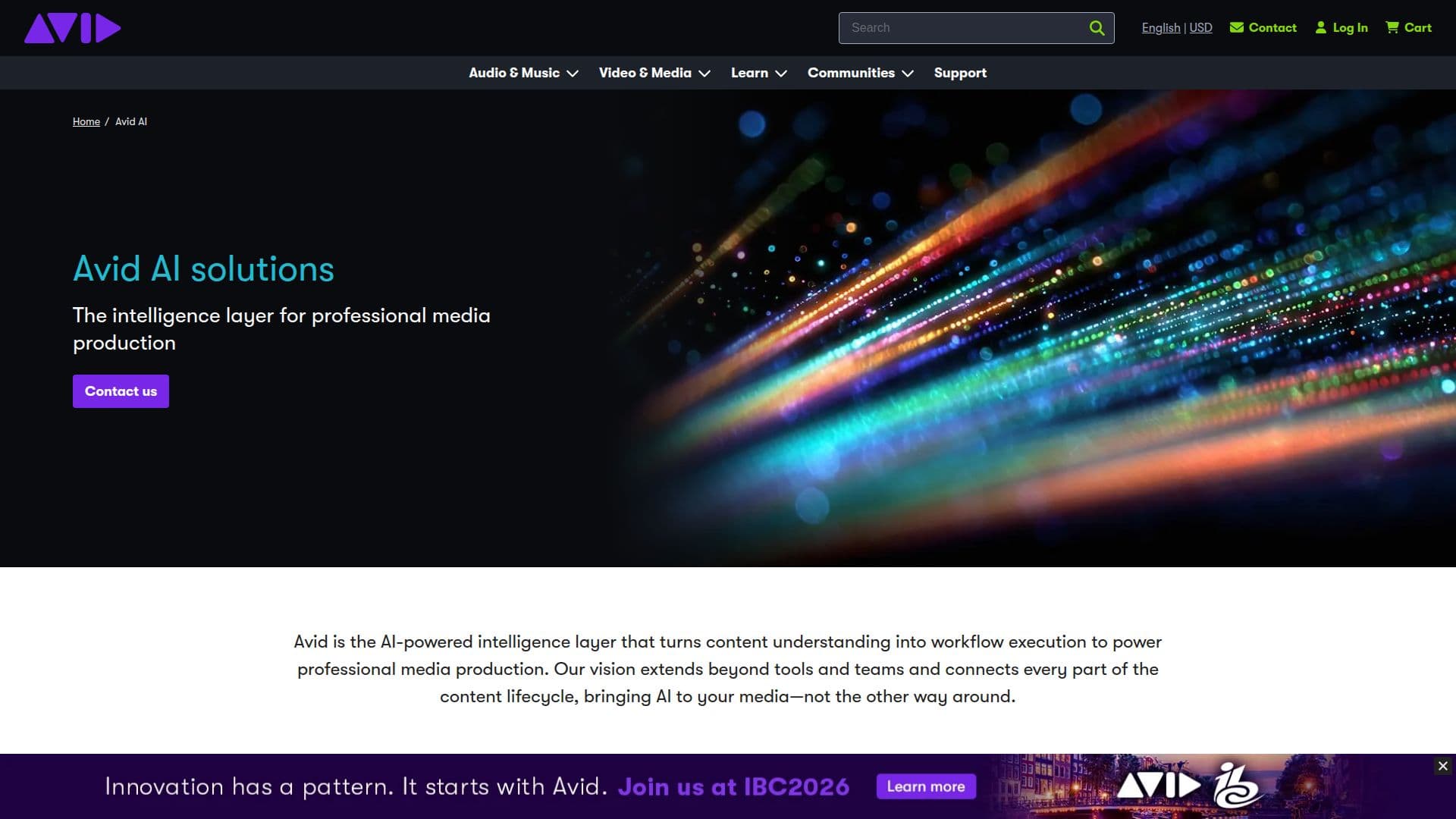 Avid Media Composer screenshot
