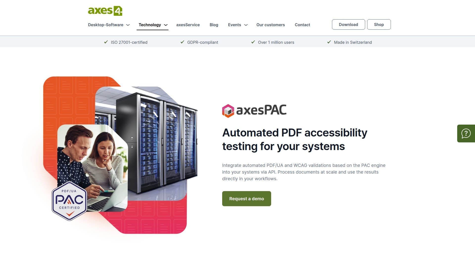 axesSense: Verificador de Acessibilidade de PDF screenshot