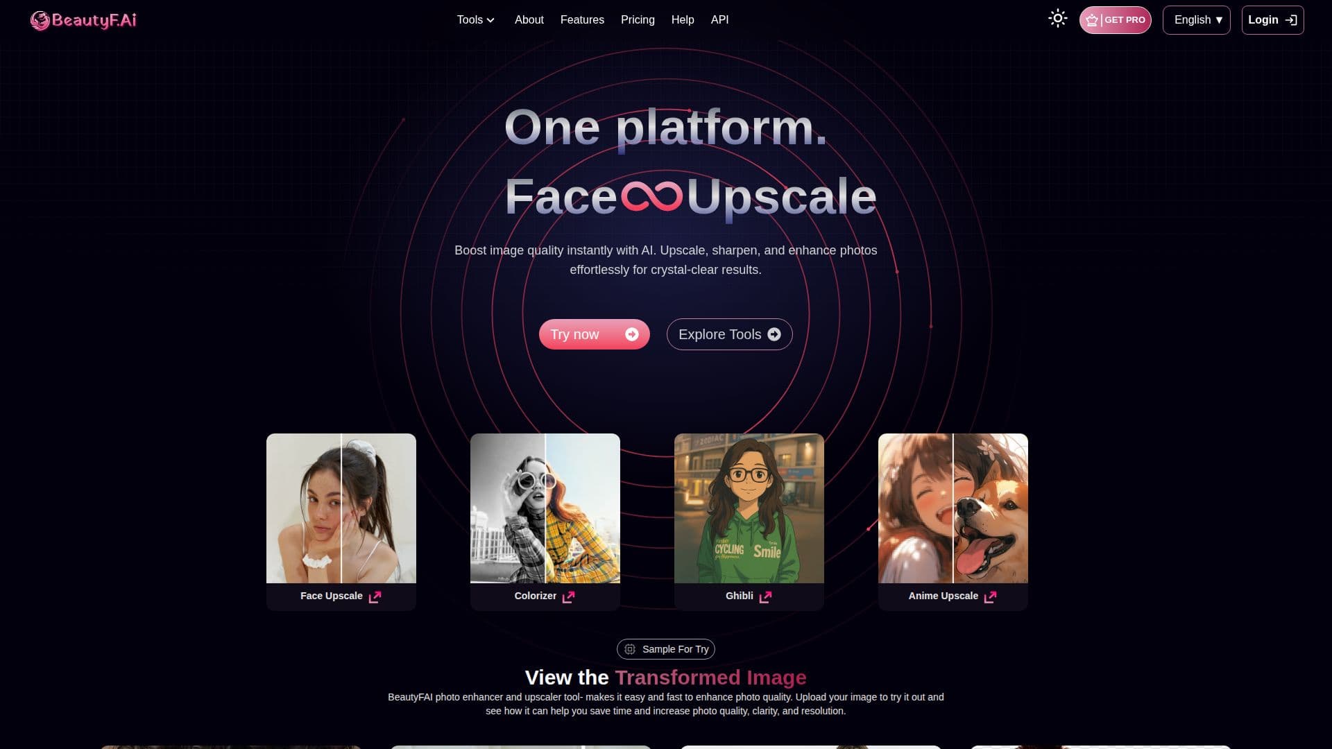 Beautyf.ai Melhorador e Aumentador de Fotos screenshot