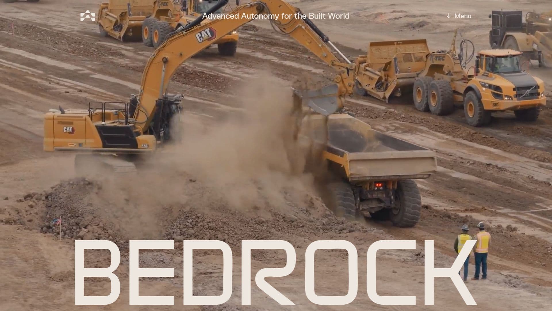 Bedrock Robotics screenshot
