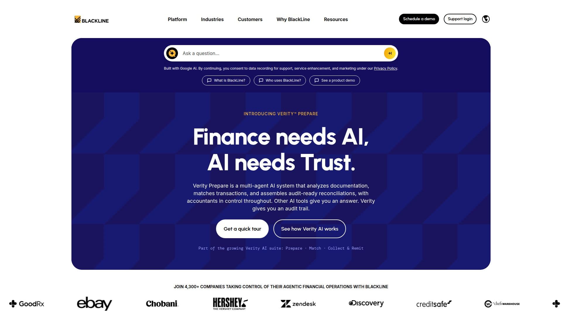 BlackLine: Finanzoperationsplattform screenshot