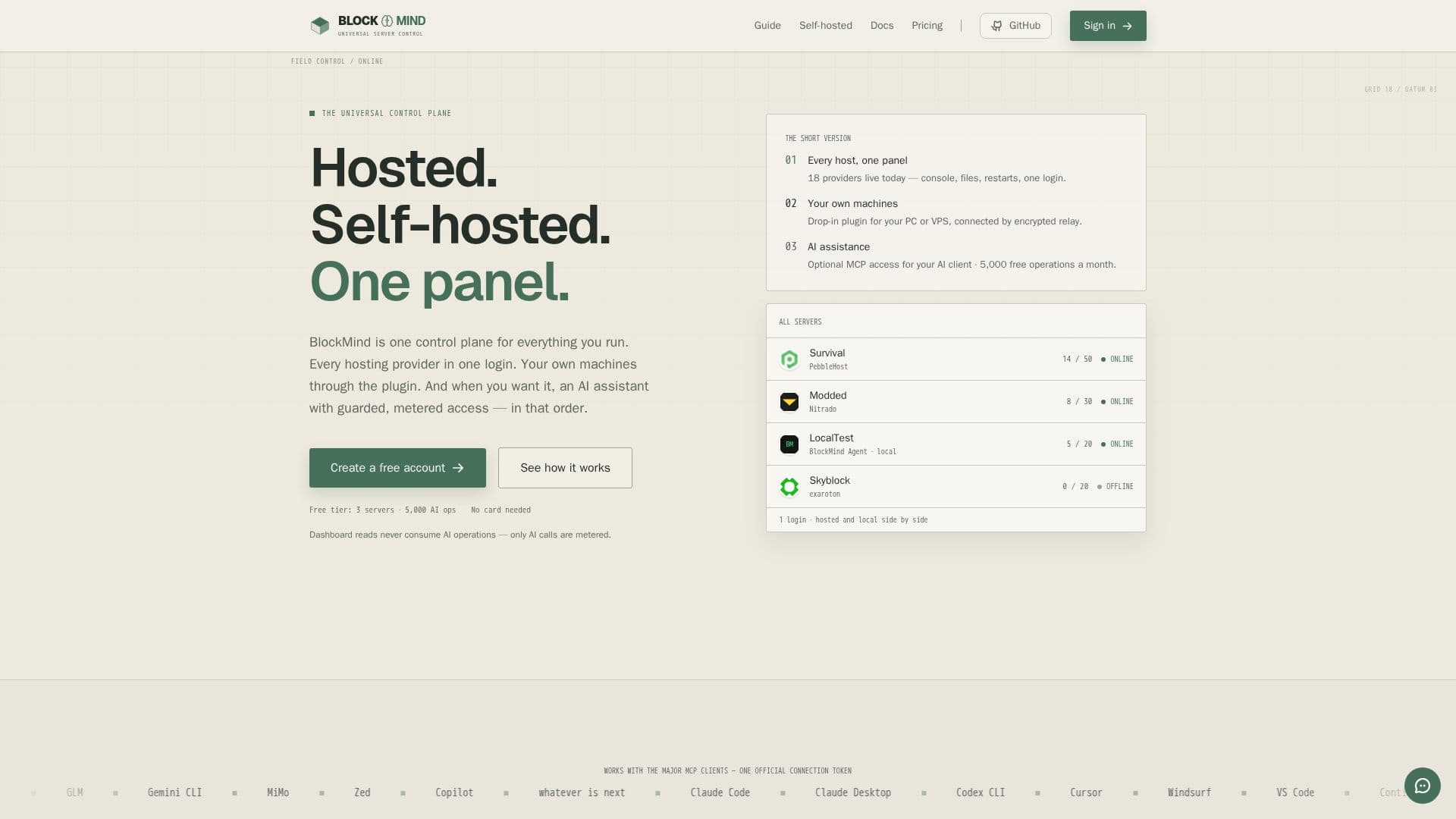 BlockMind screenshot