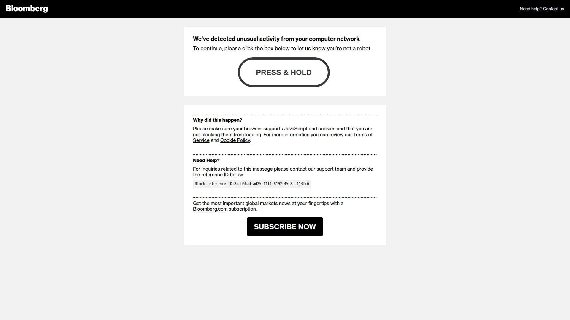 BloombergGPT screenshot