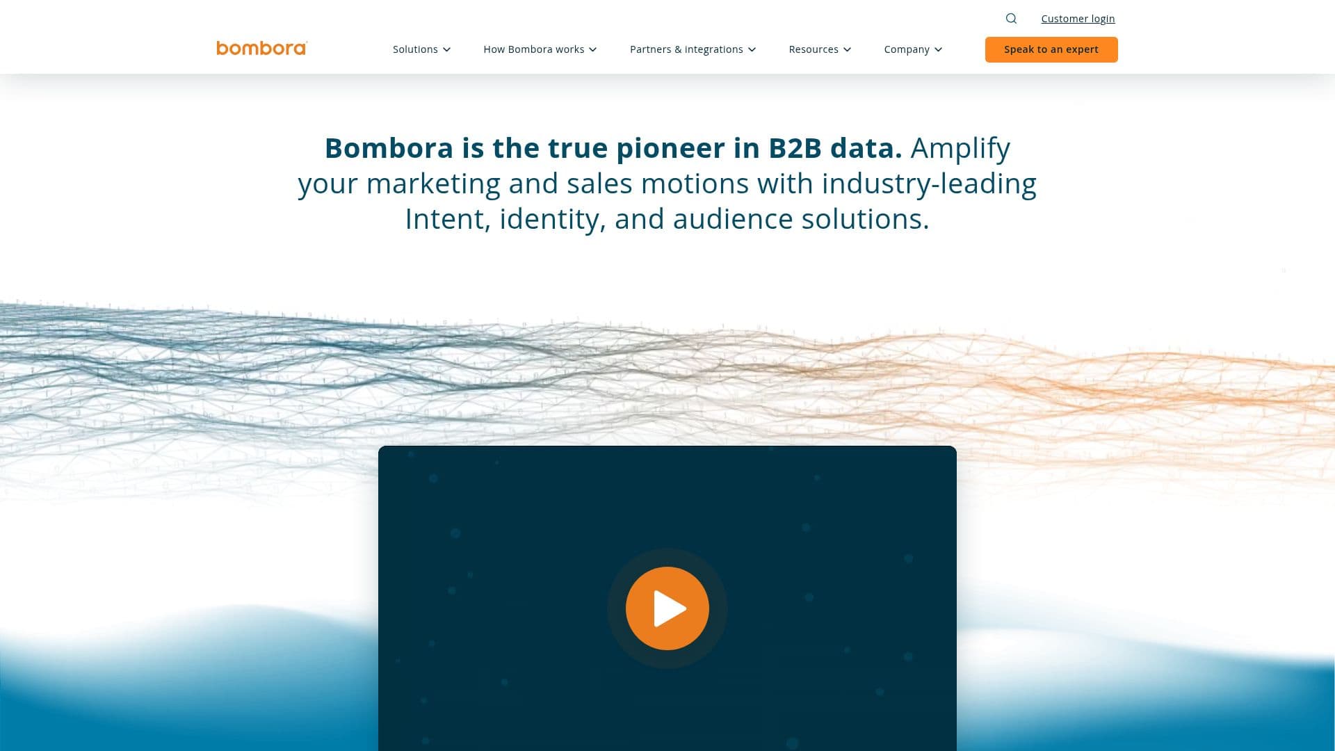 بومبورا | حلول بيانات B2B screenshot