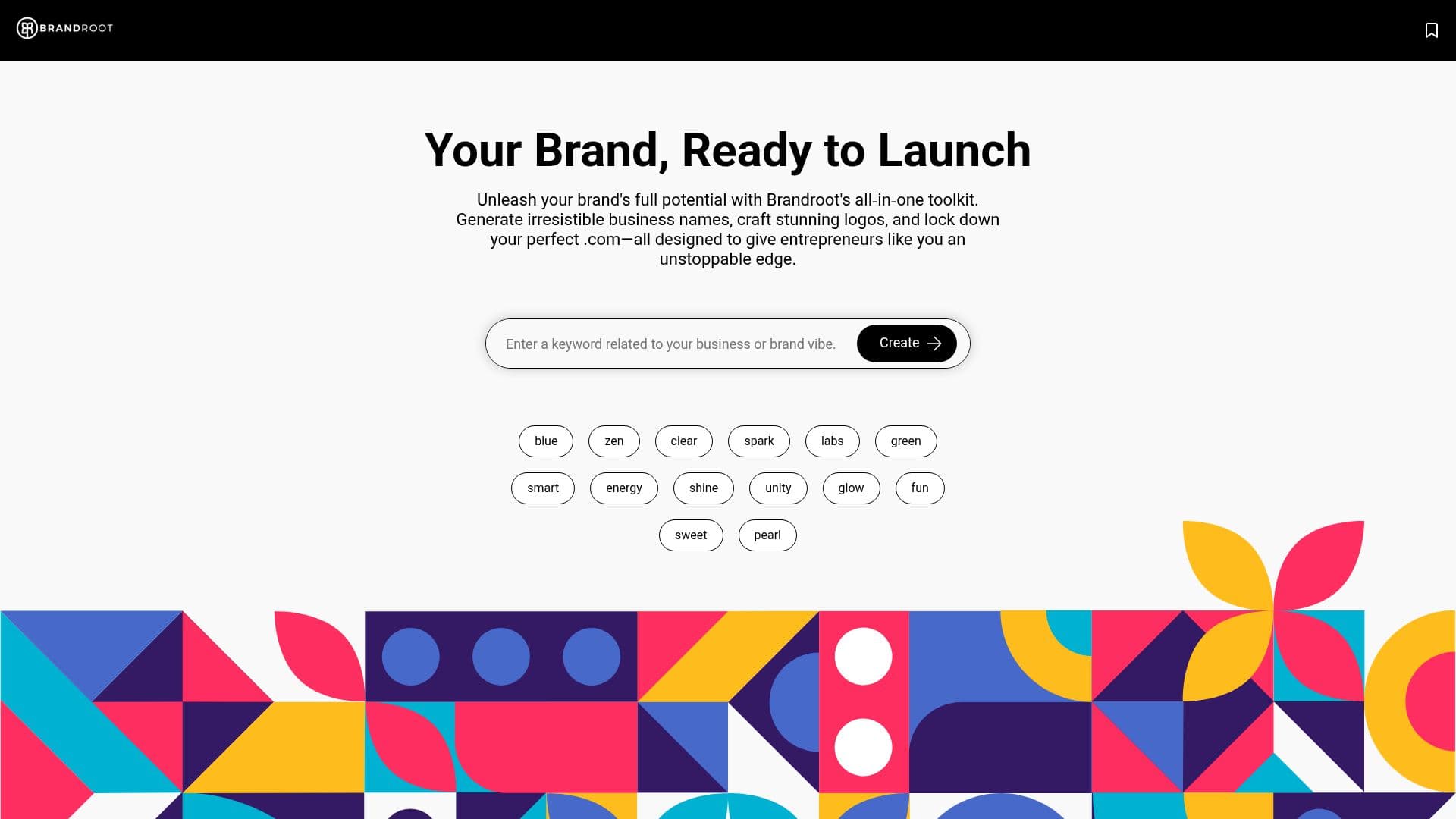 Brandroot 브랜딩 플랫폼 screenshot