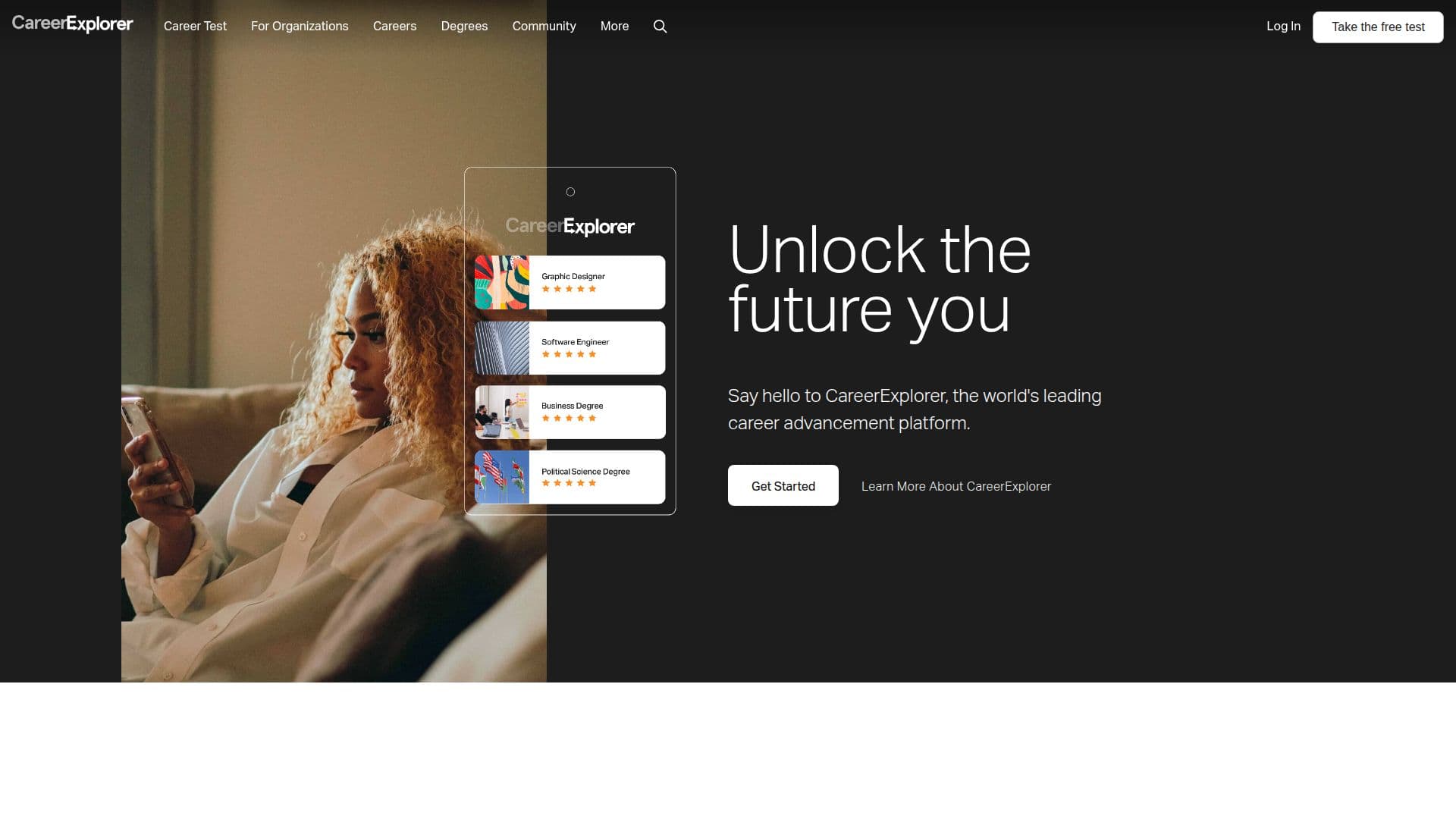 CareerExplorer screenshot