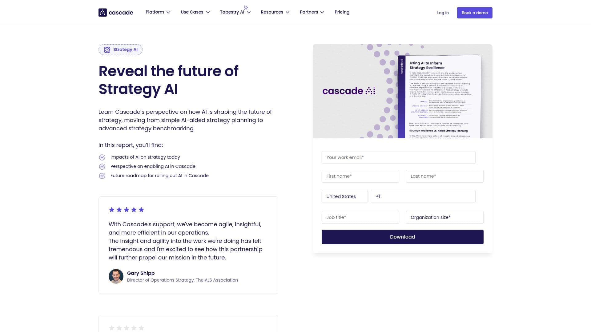 Cascadeo AI screenshot