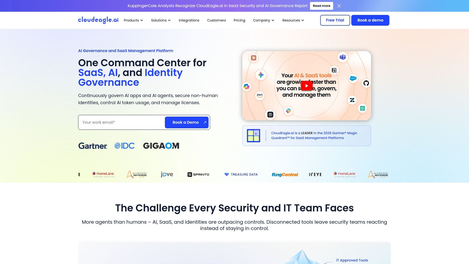 CloudEagle.ai screenshot