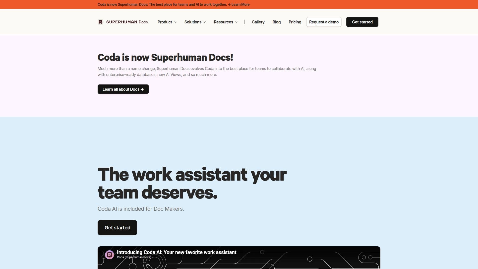 Coda AI screenshot